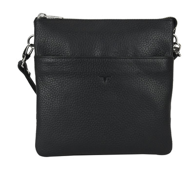 Eva Small Square Leather Sling - Rambler Black