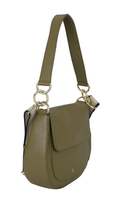 Nalle Crossbody Shoulder Bag - Olive Green