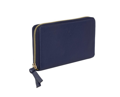 Anna Wallet Large - Blueberry