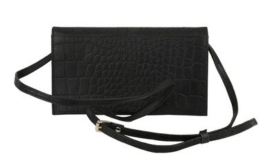 Sommarlov Crossbody Clutch - Black Croc