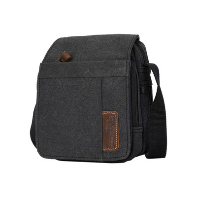 Classic Small Flap Front Body Bag - Black Wash
