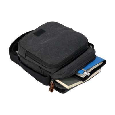 Classic Small Flap Front Body Bag - Black Wash