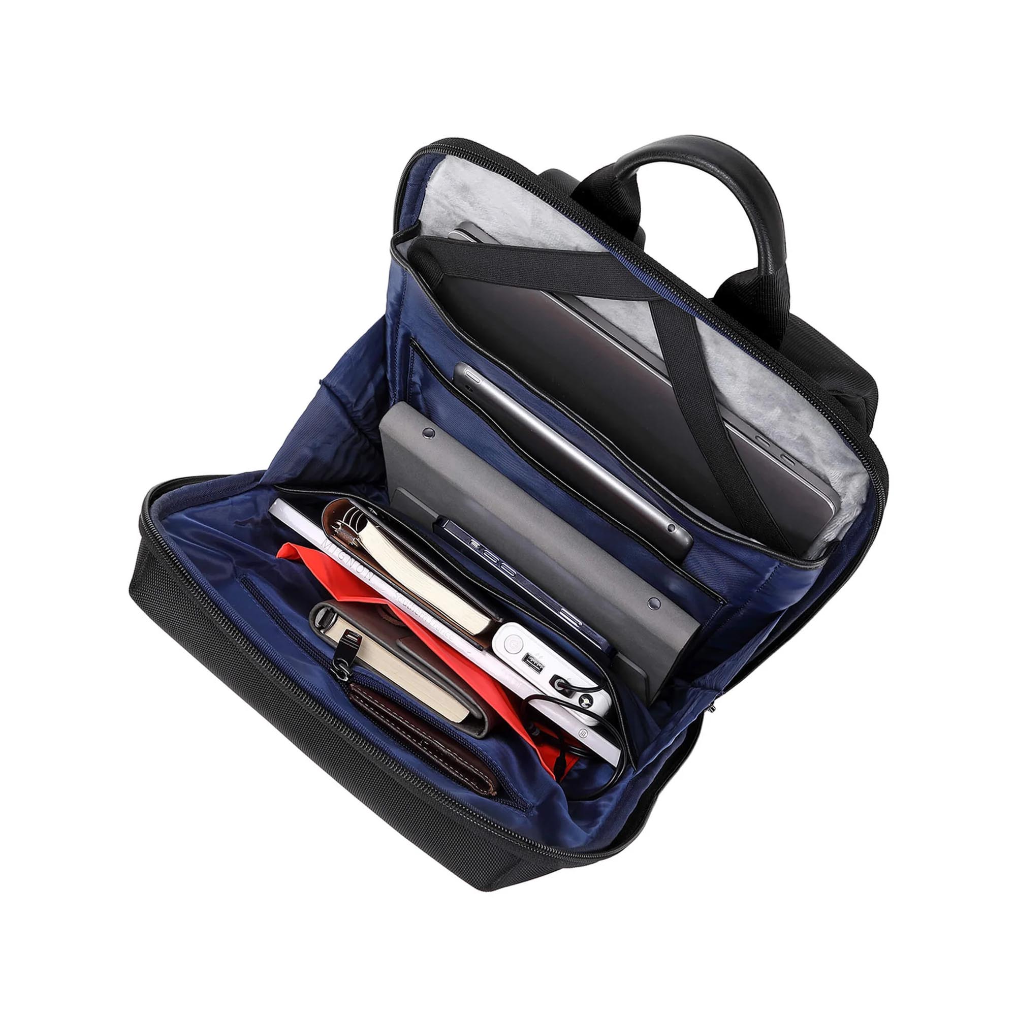 Urban 002 Slim Laptop Business Backpack - Black