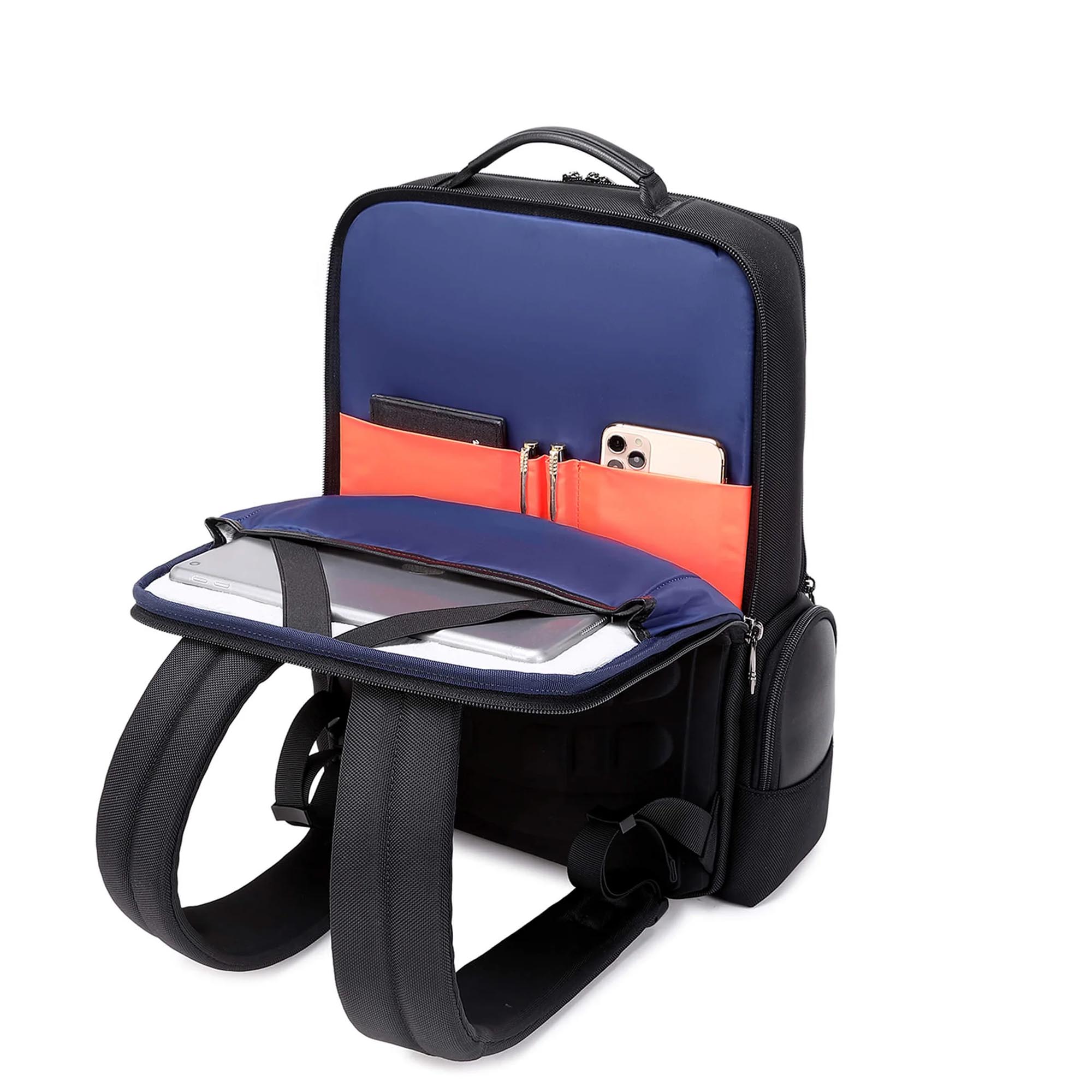Urban 005 Large Laptop Business Backpack - Black