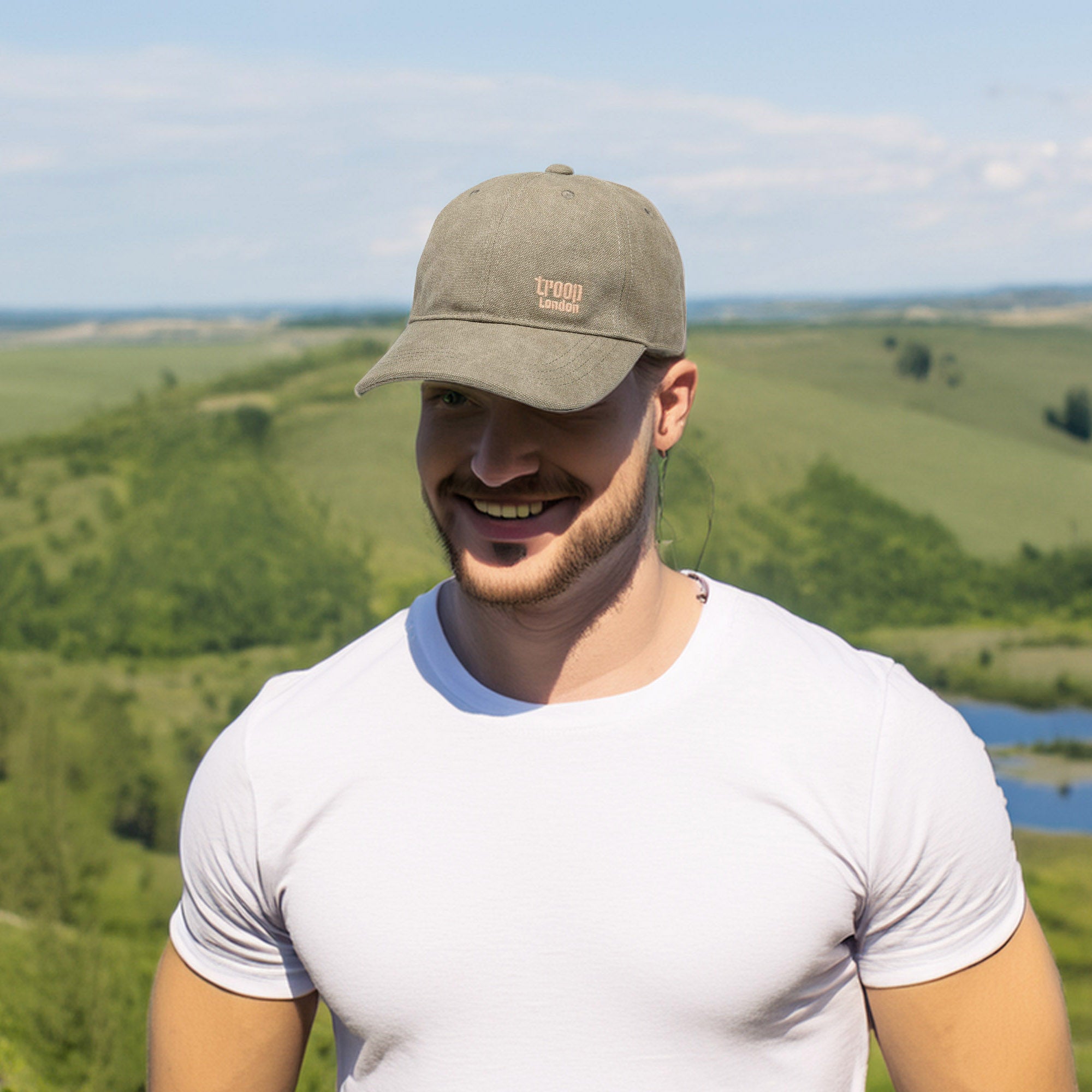 Arizona 504 Peaked Cap – Khaki