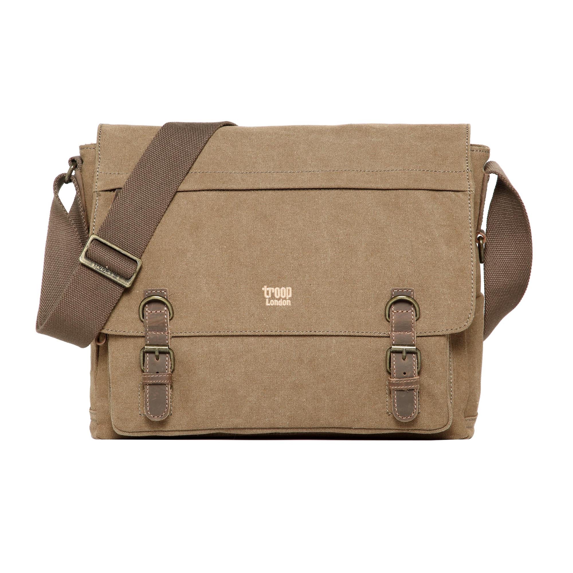 Classic 207 Laptop Messenger Bag - Brown