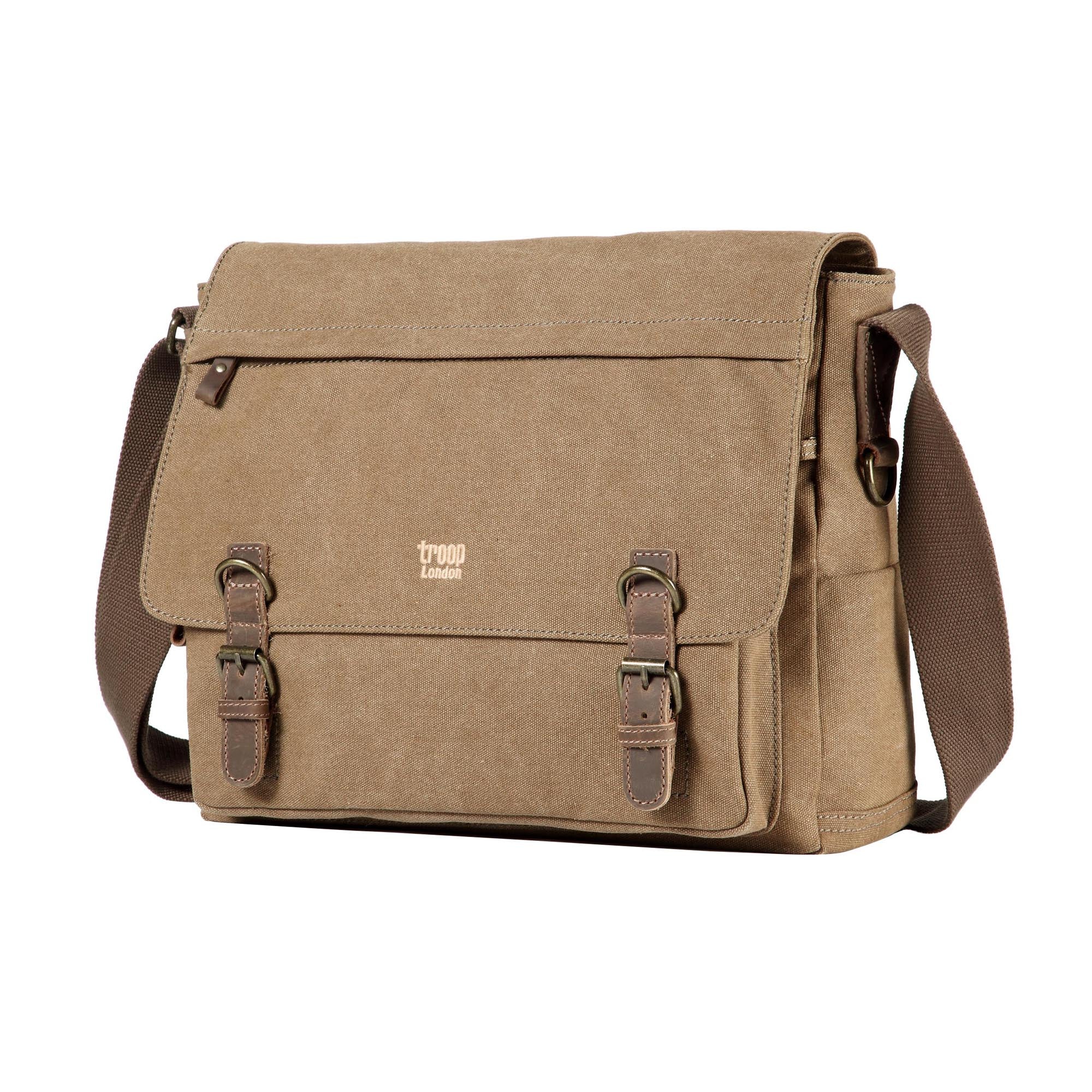Classic 207 Laptop Messenger Bag - Brown