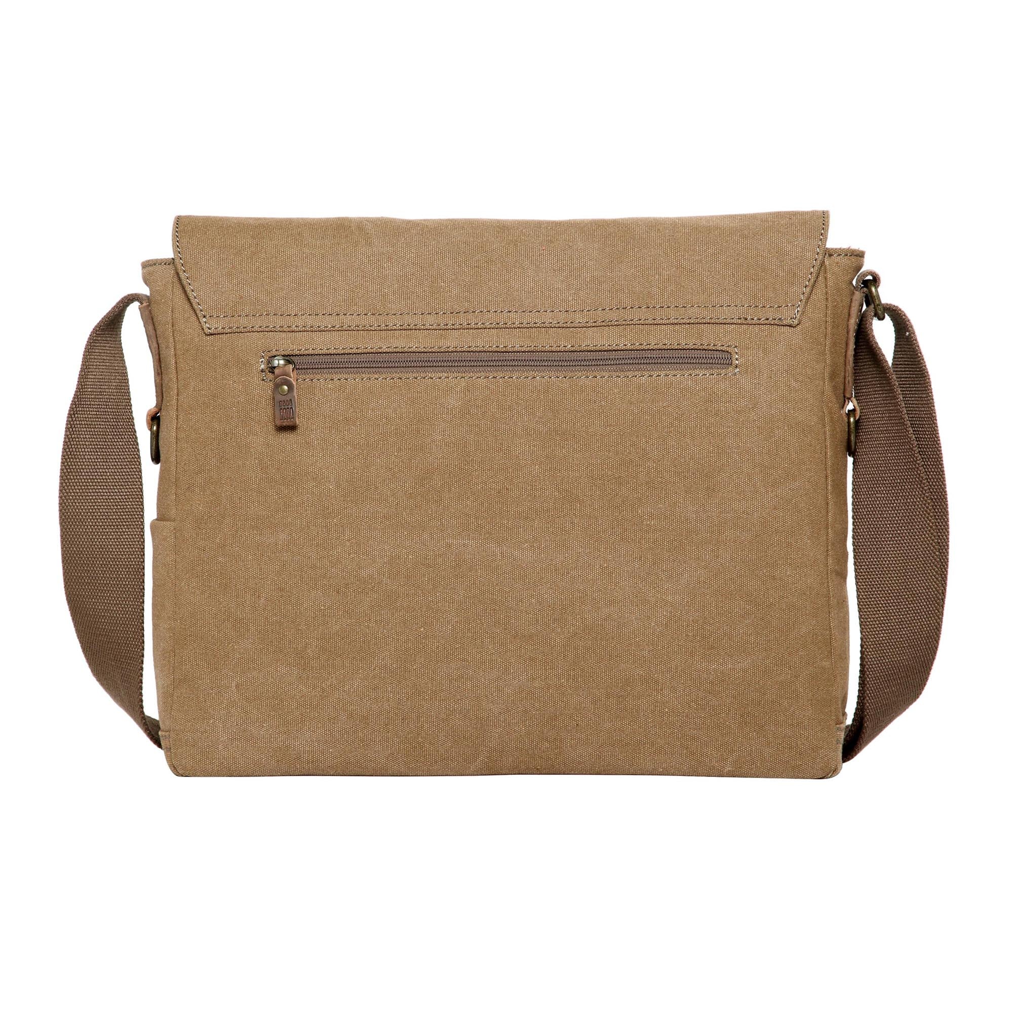 Classic 207 Laptop Messenger Bag - Brown