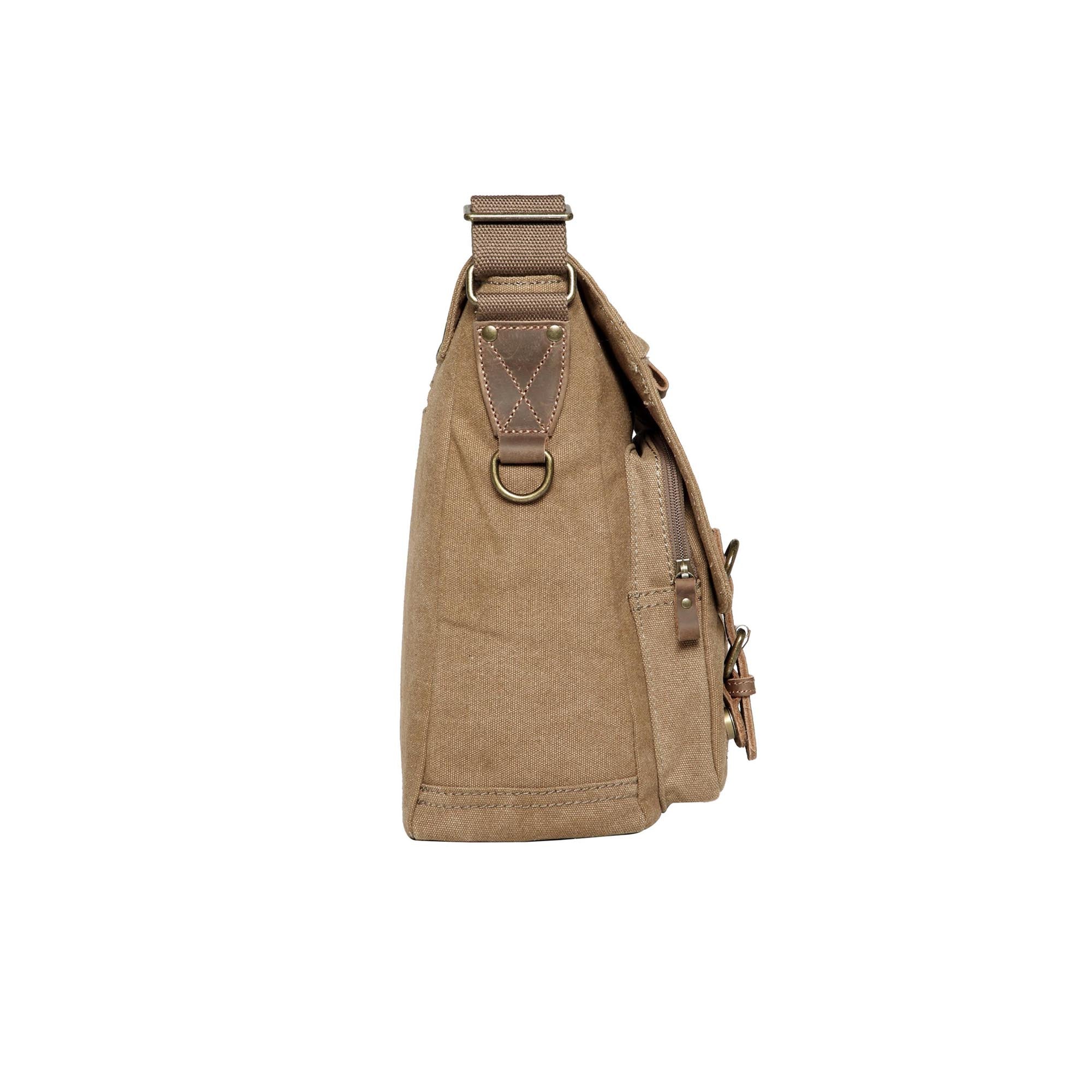 Classic 207 Laptop Messenger Bag - Brown