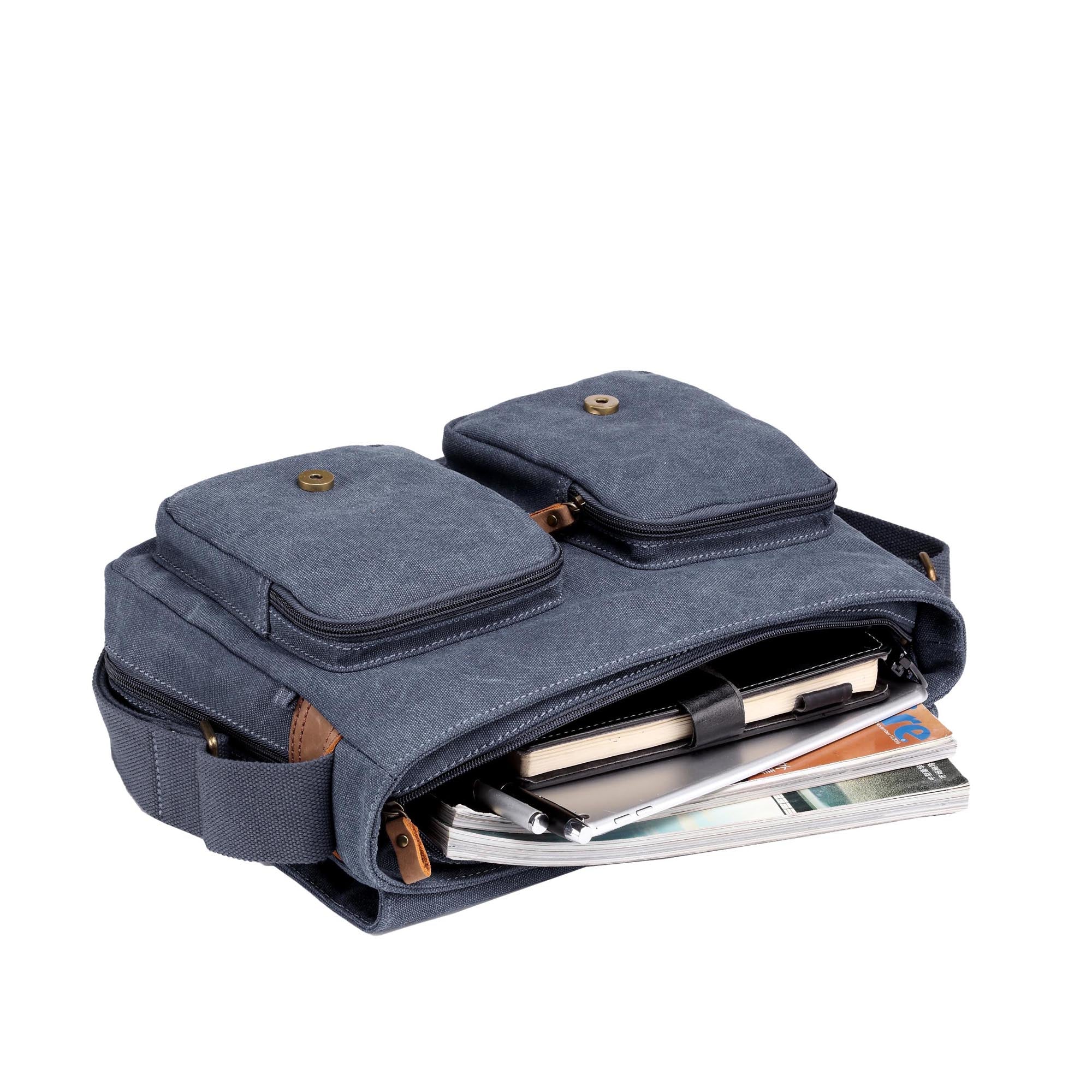 Classic 210 Satchel Bag - Blue