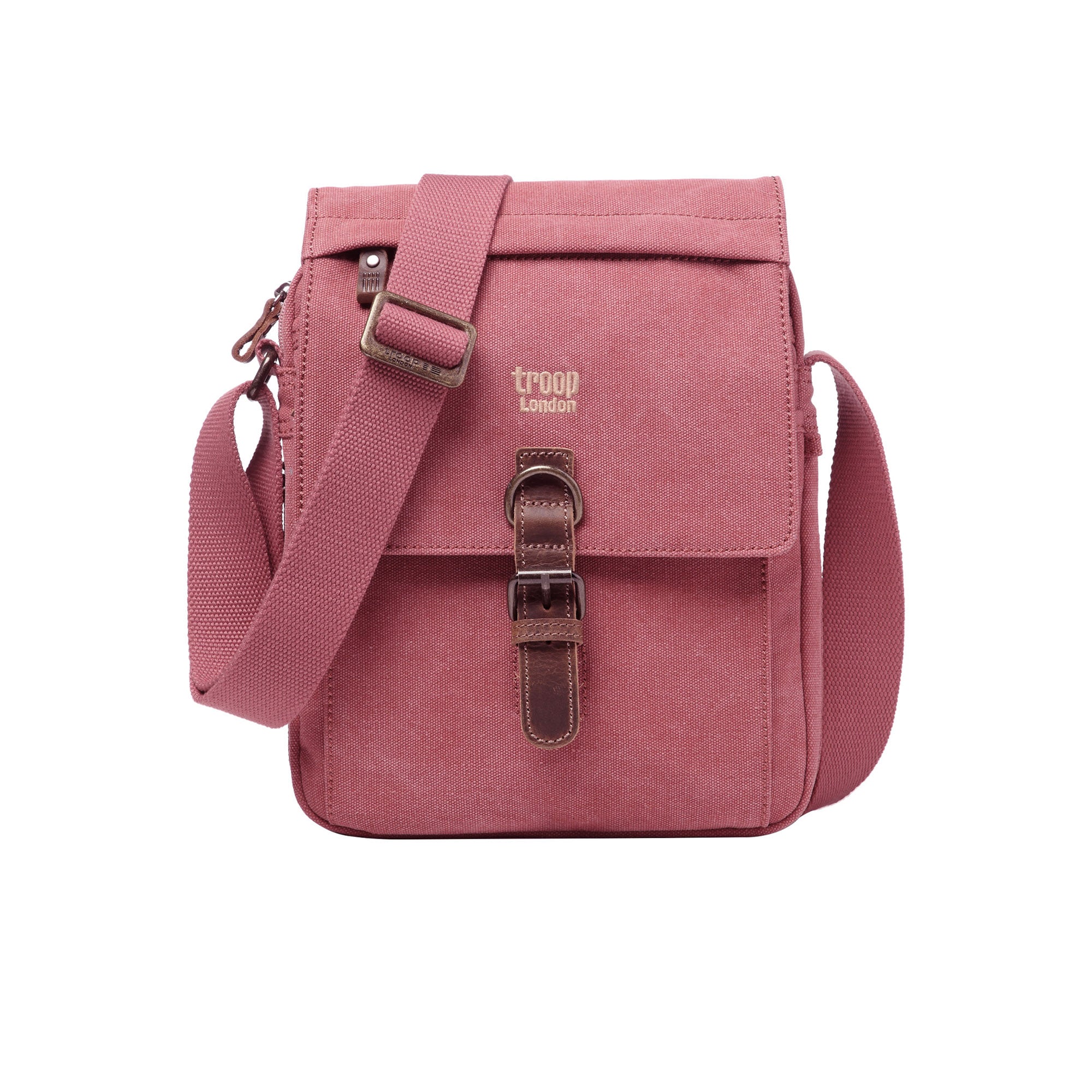Classic Shoulder Bag - Blue Canvas Backpack – Premium Travel