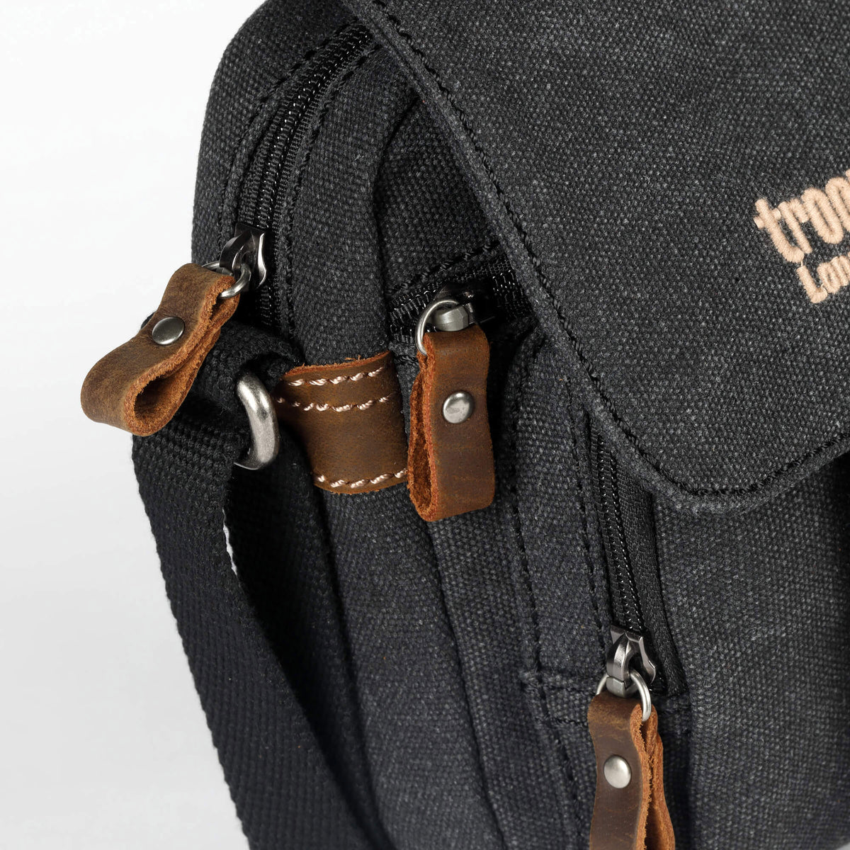 Classic 213 Small Flap Cross Body Bag - Black Wash