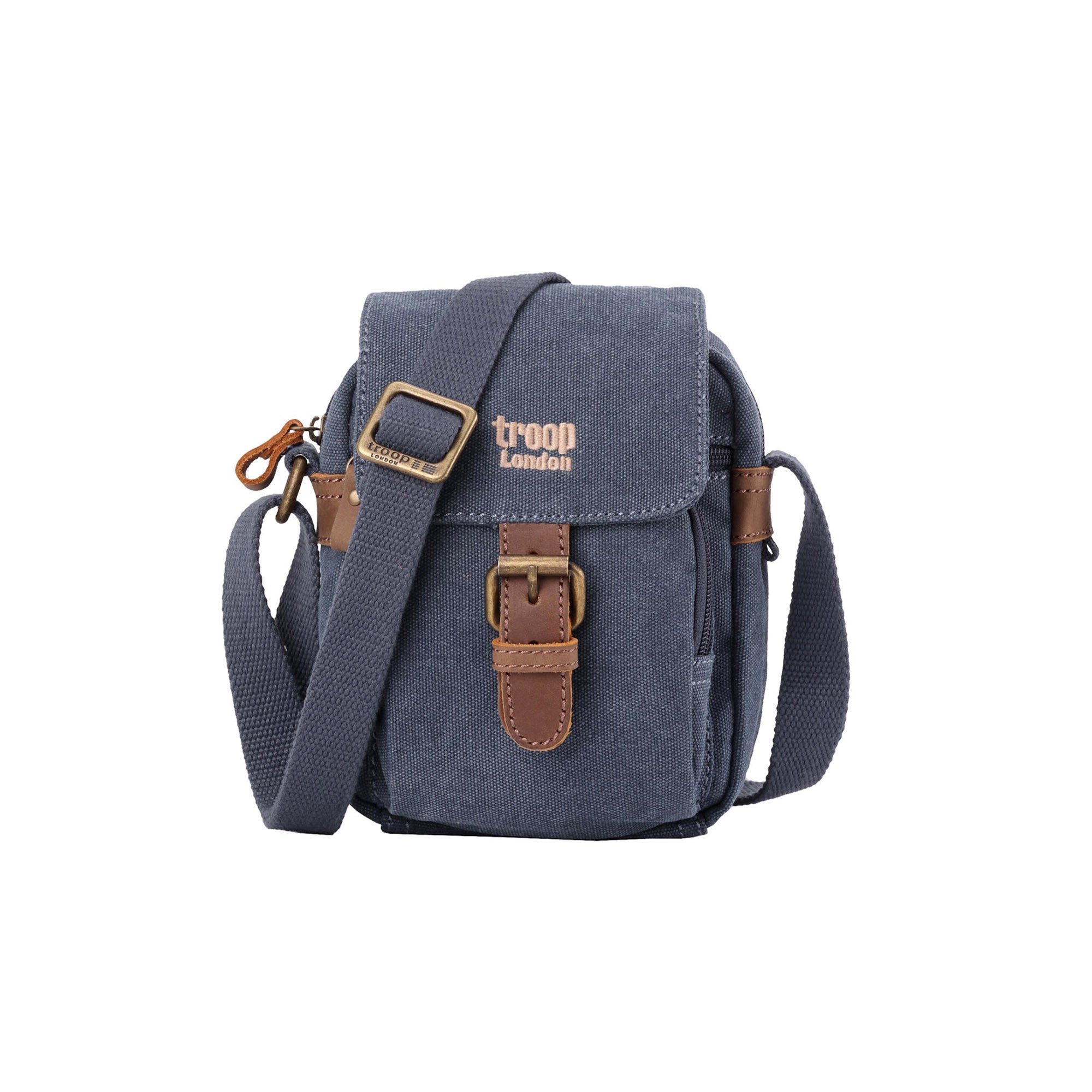 Classic 213 Small Flap Front Cross Body Bag - Blue