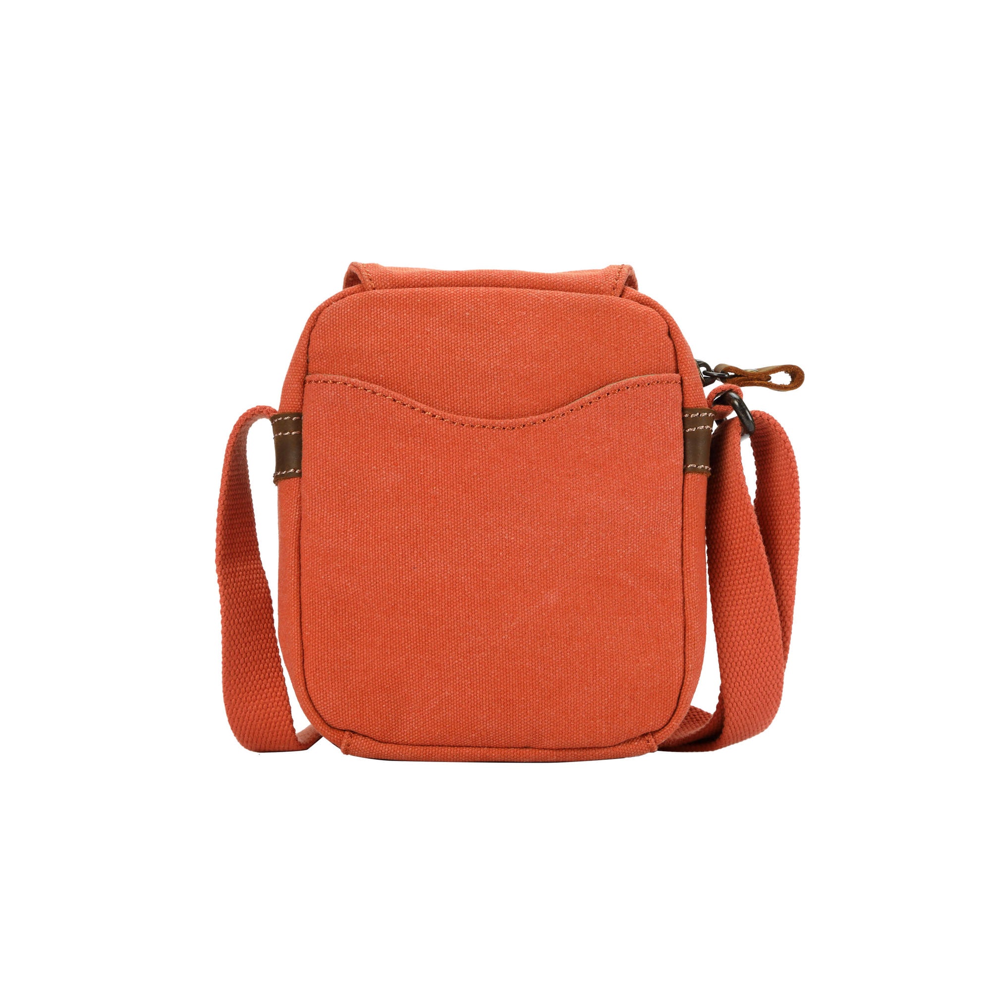 Classic 213 Small Flap Front Cross Body Bag - Orange