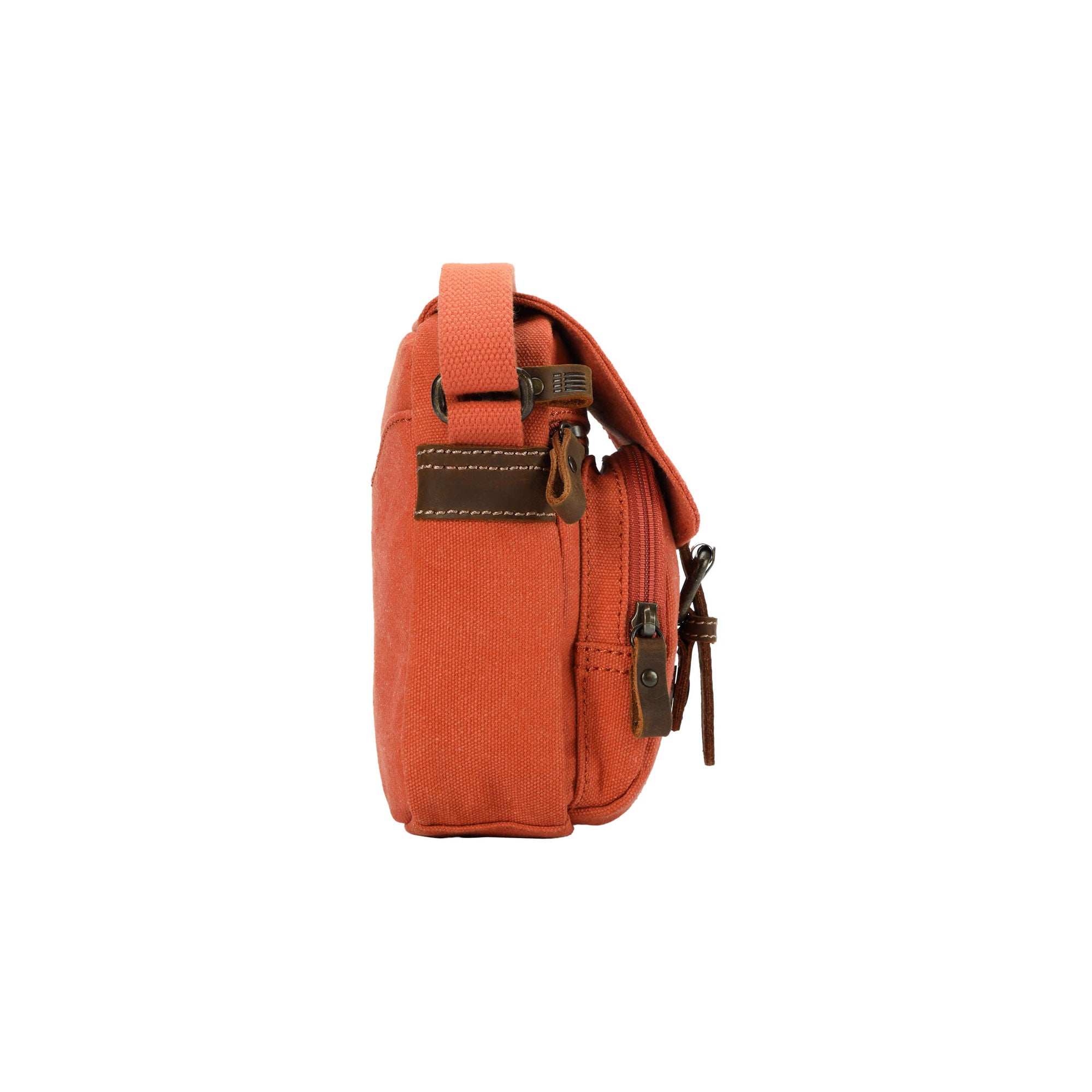 Classic 213 Small Flap Front Cross Body Bag - Orange