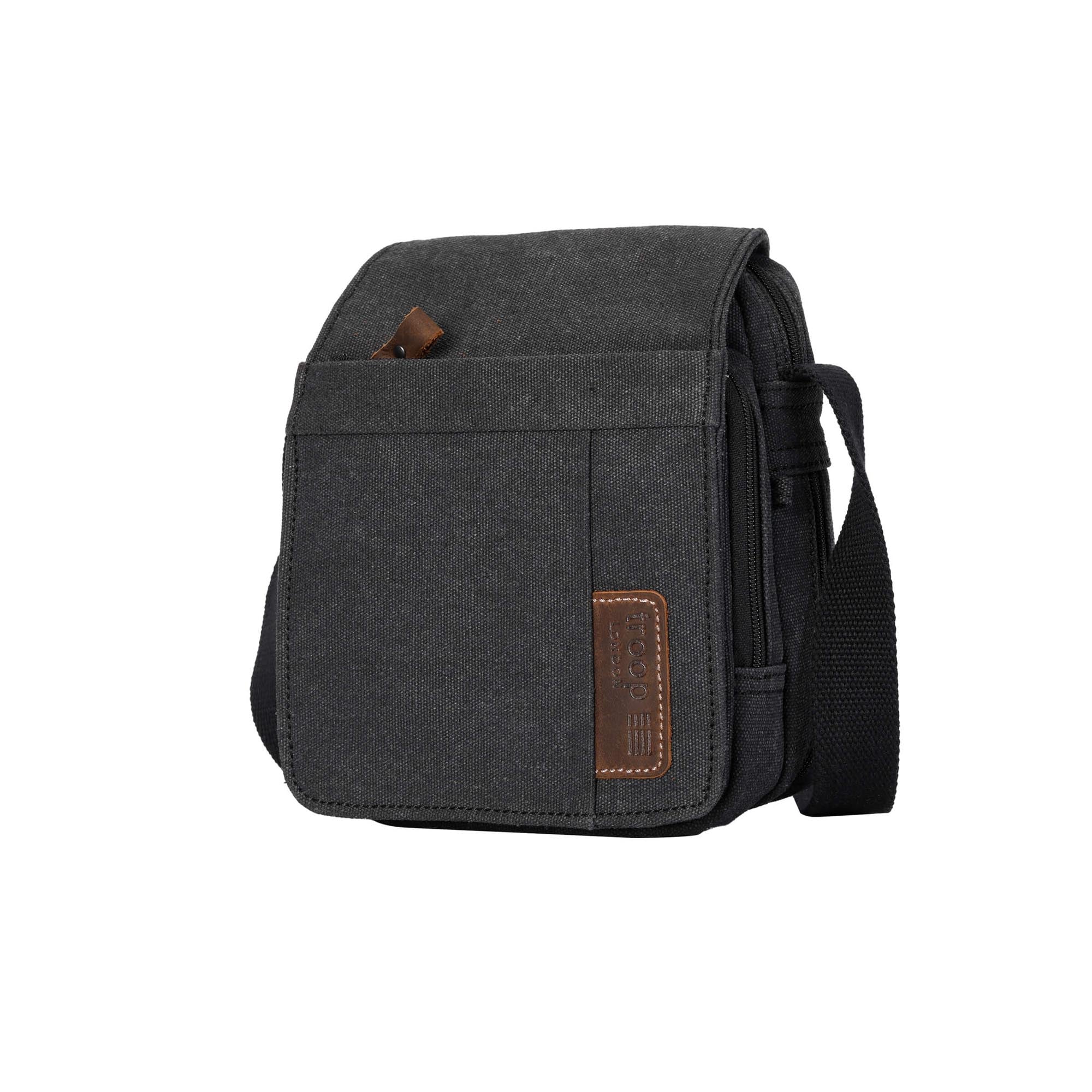 Classic 220 Small Flap Front Body Bag - Black Wash
