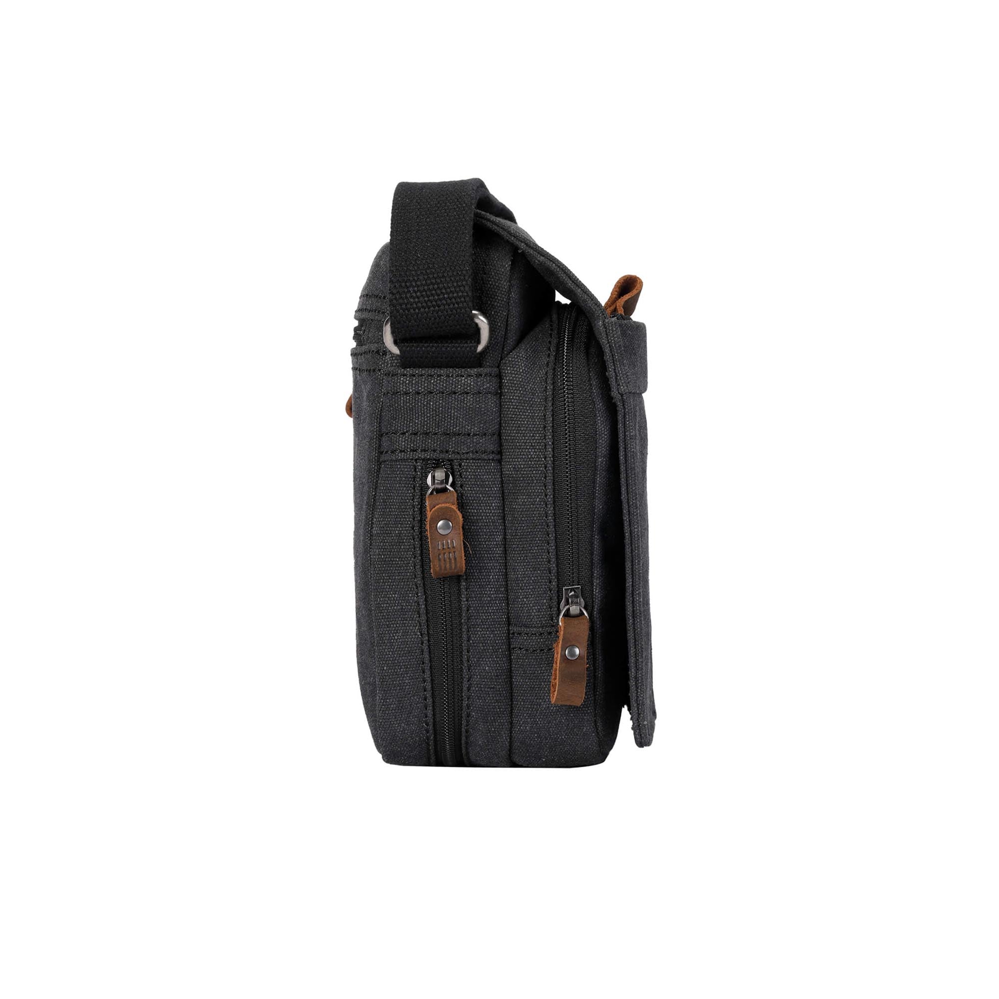Classic 220 Small Flap Front Body Bag - Black Wash