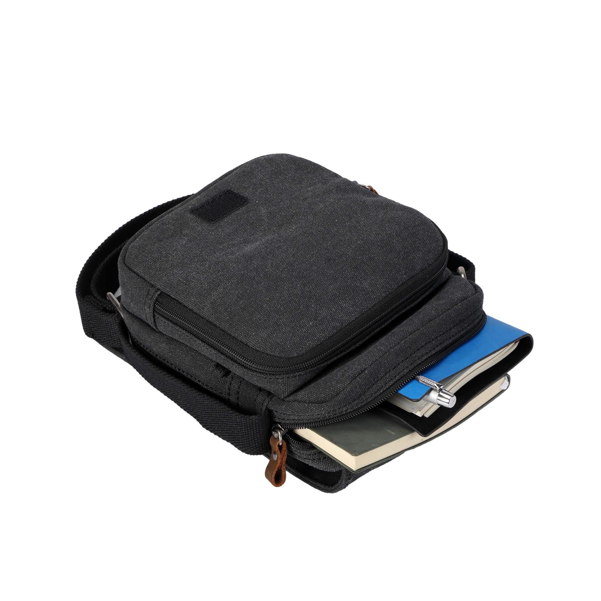 Classic 220 Small Flap Front Body Bag - Black Wash