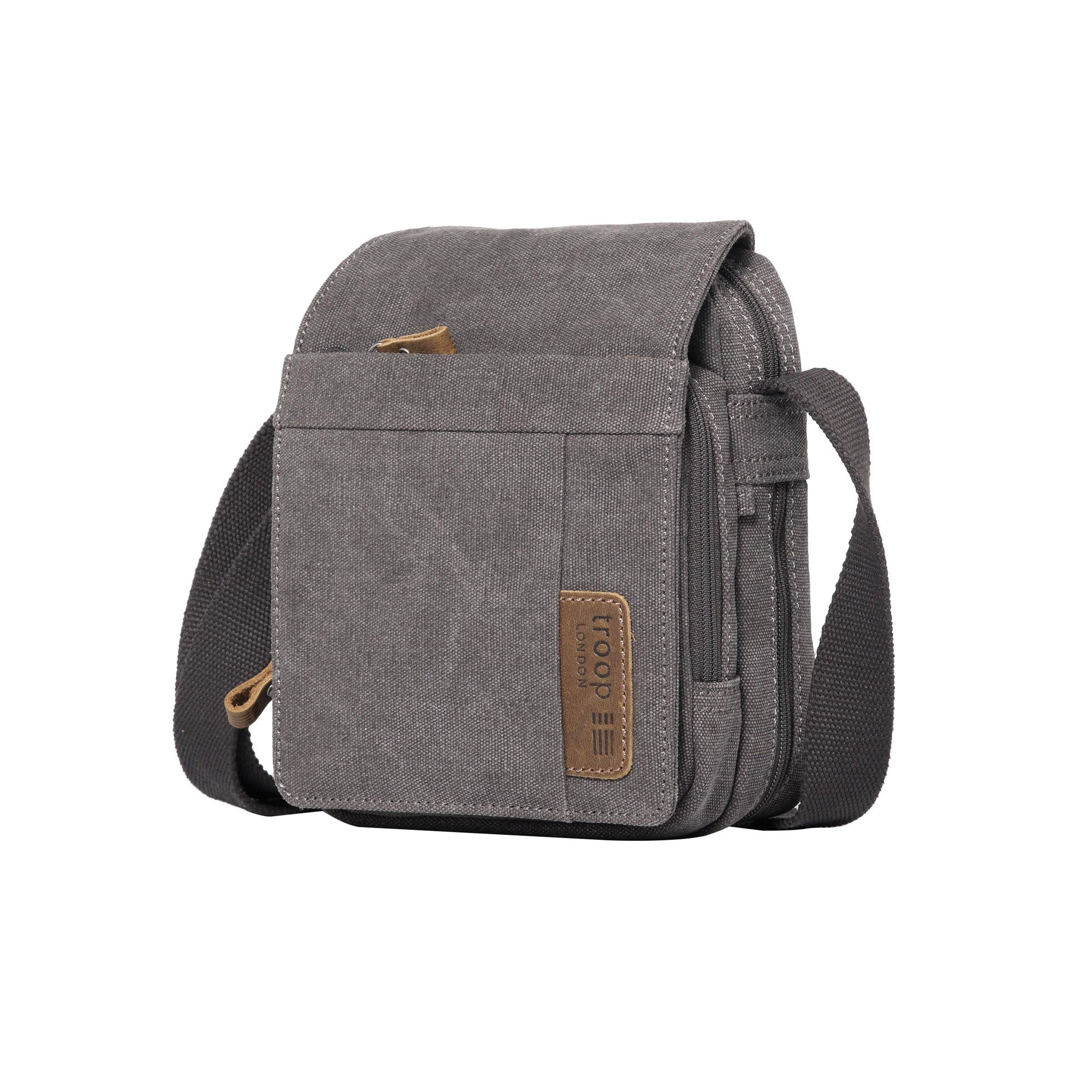 Classic 220 Small Flap Front Body Bag - Charcoal
