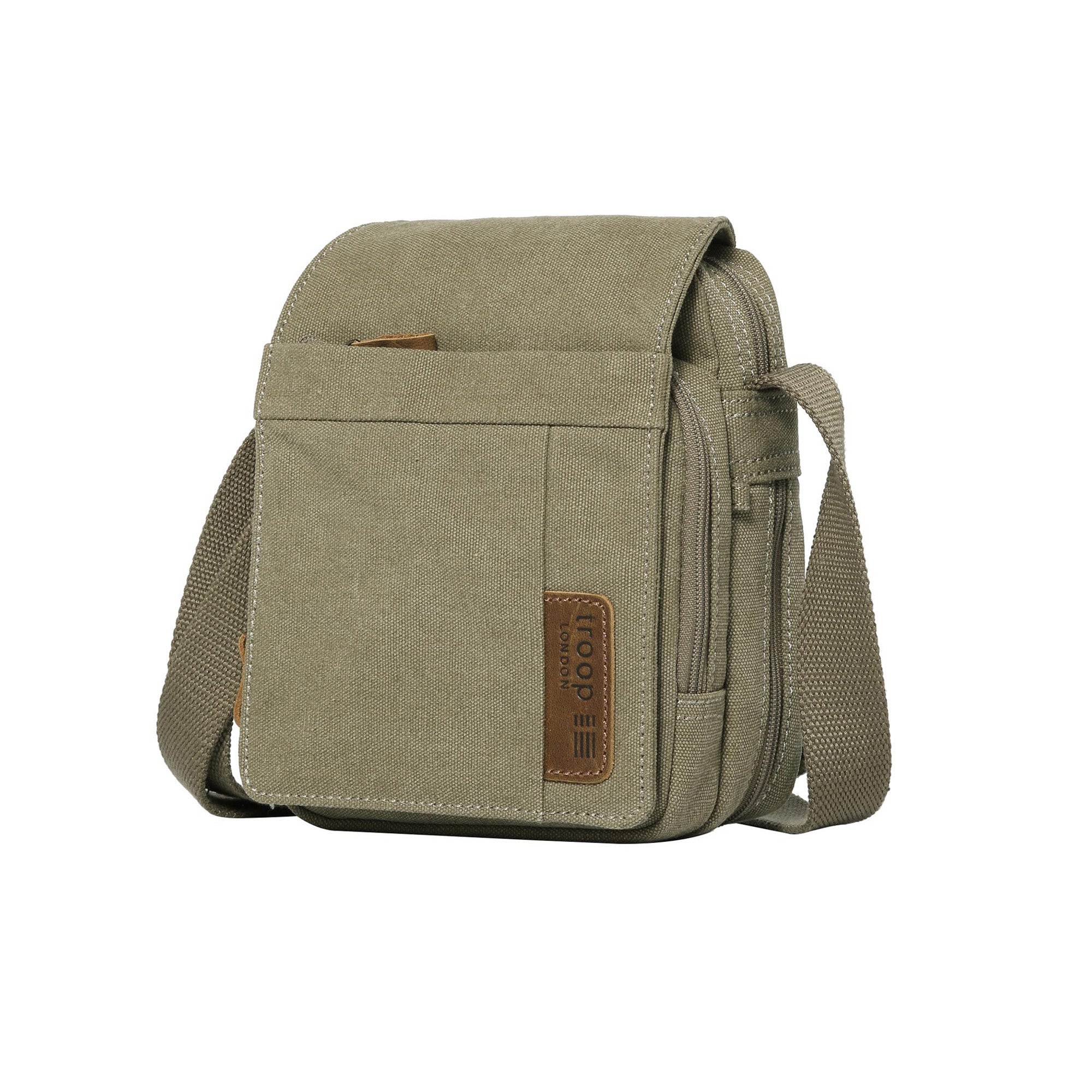 Classic 220 Small Flap Front Body Bag - Khaki