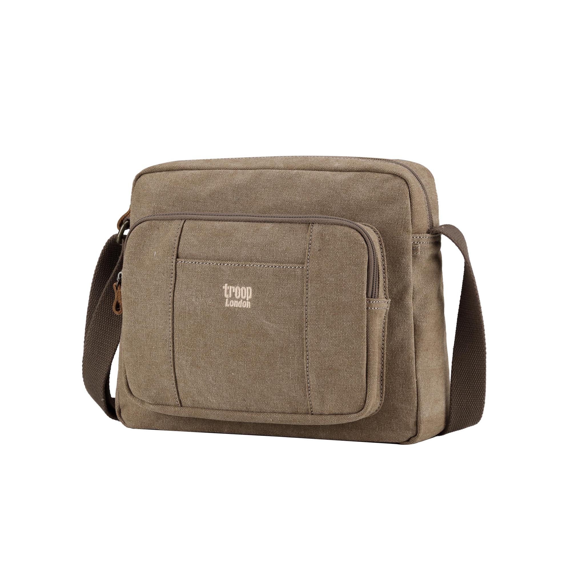Classic 234 Zip Top Satchel - Brown