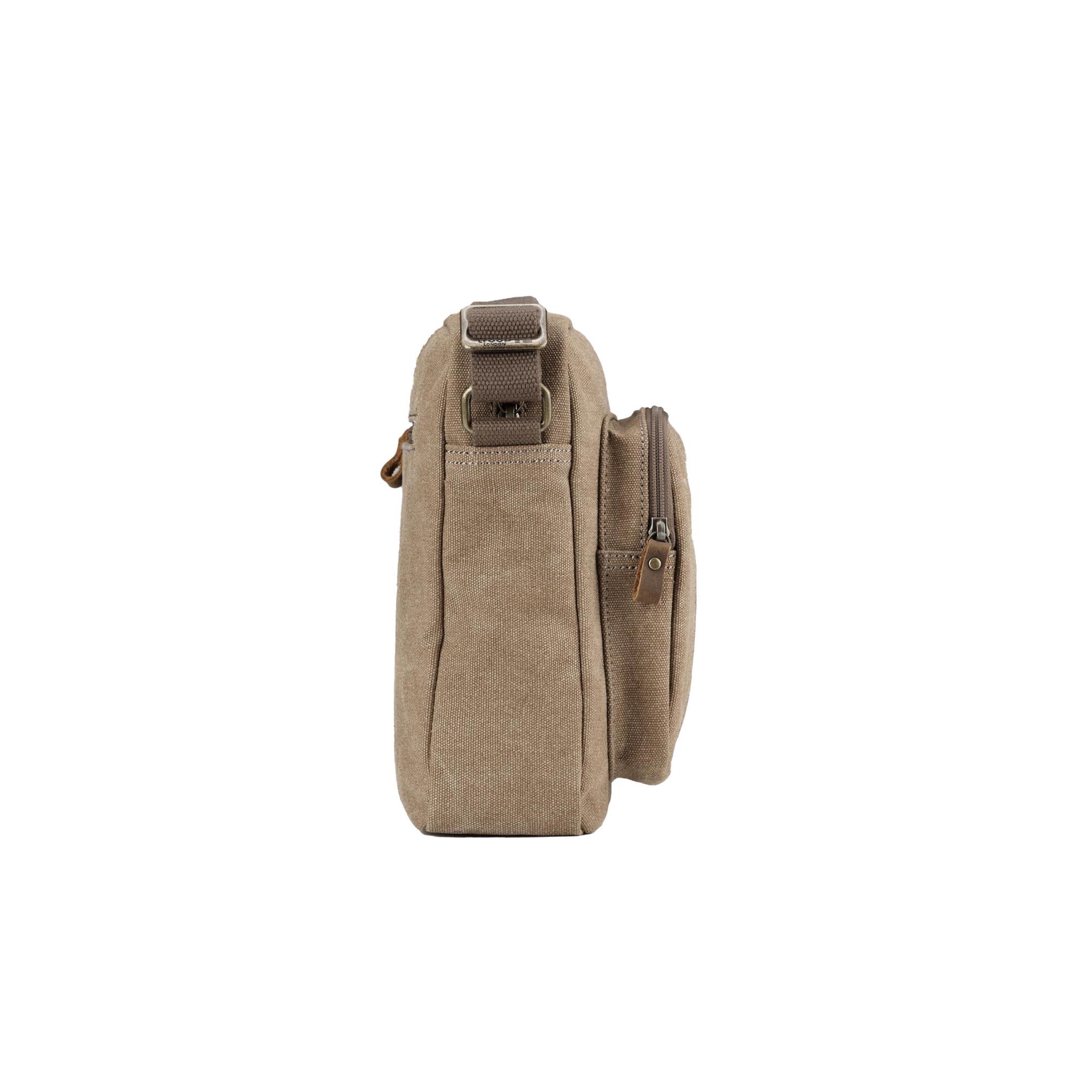 Classic 234 Zip Top Satchel - Brown