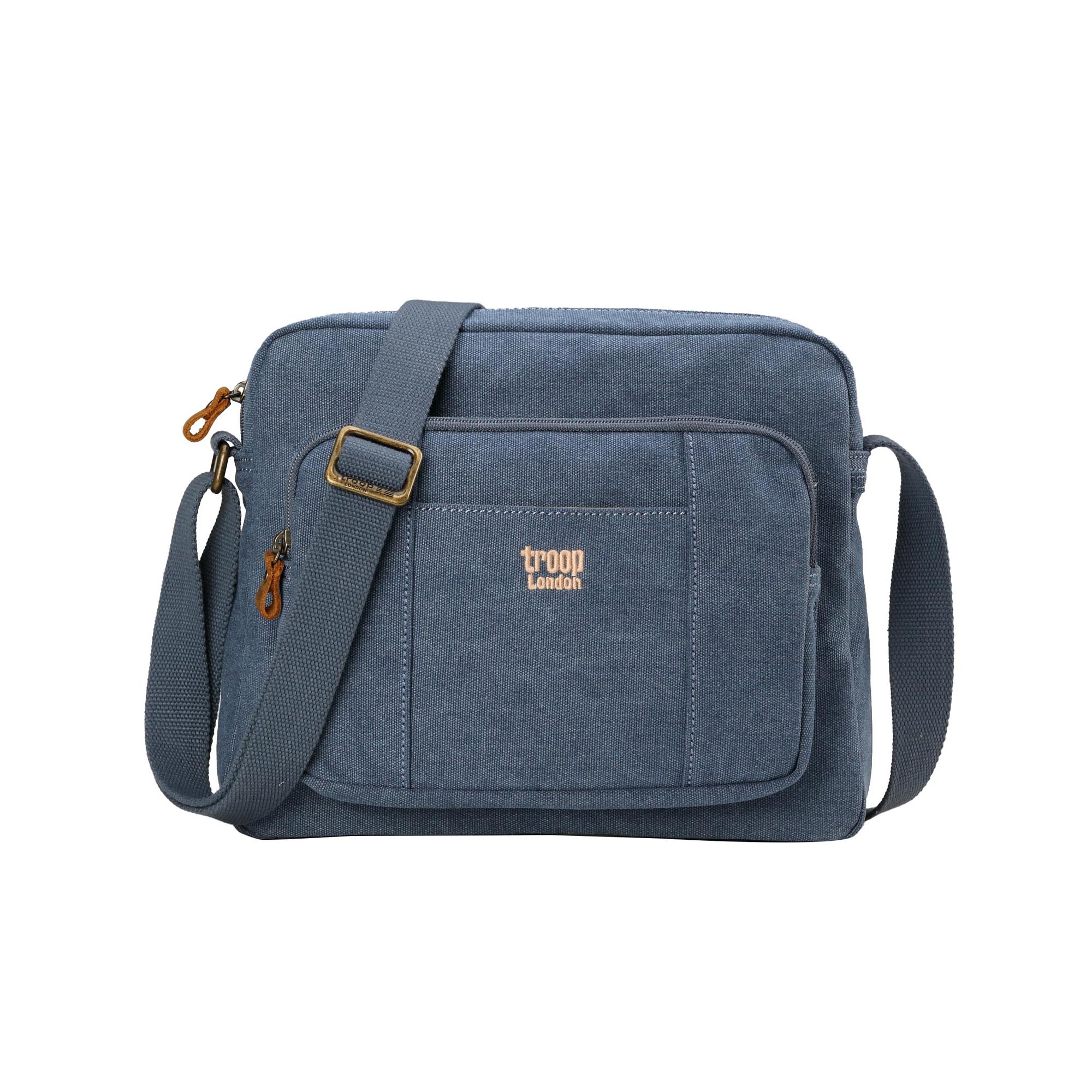 Classic 234 Zip Top Satchel - Blue