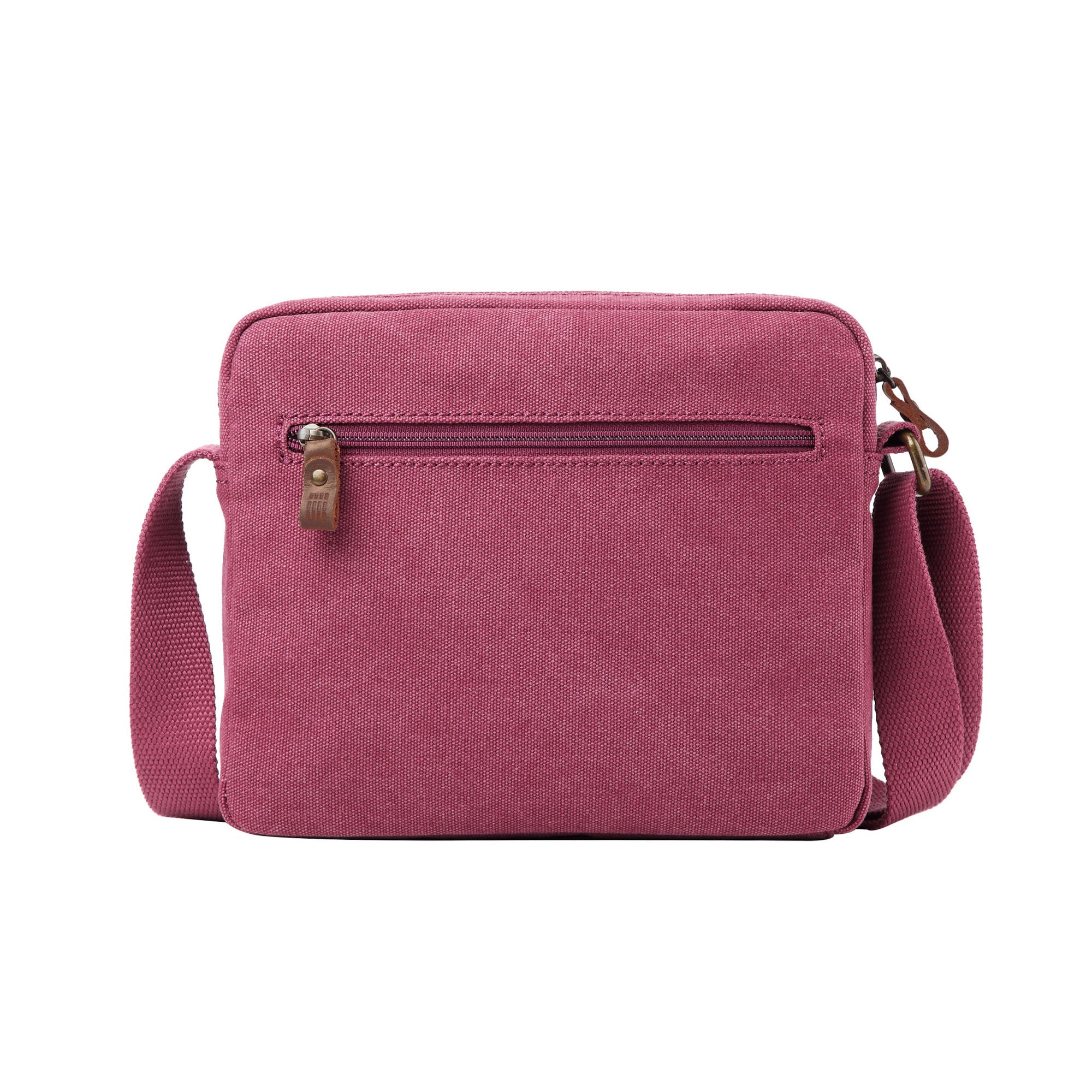 Classic 235 Zip Top Small Satchel - Burgundy