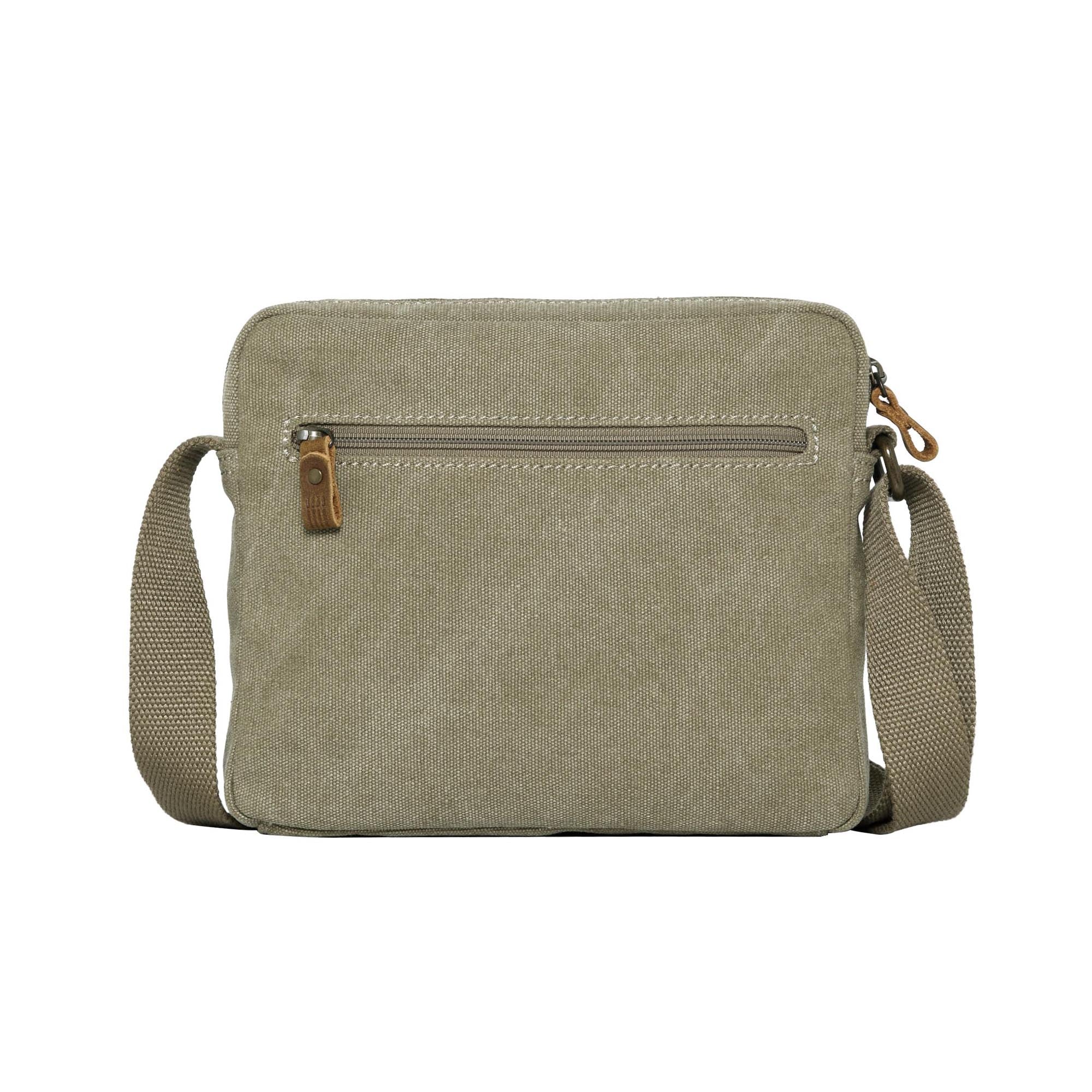 Classic 235 Zip Top Small Satchel - Khaki