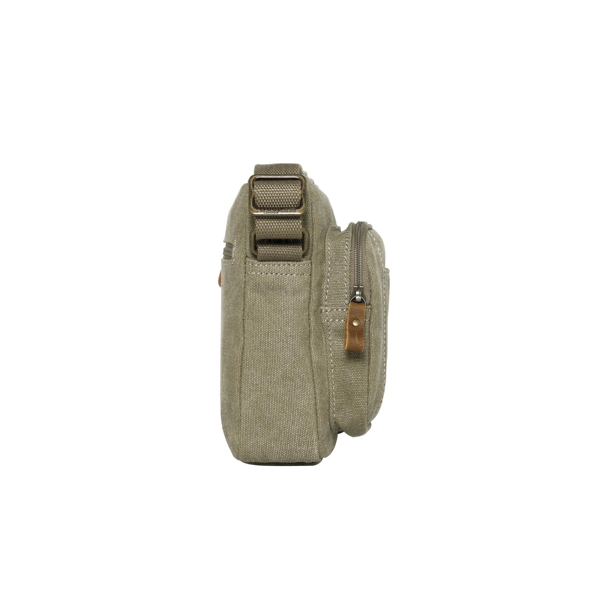 Classic 235 Zip Top Small Satchel - Khaki