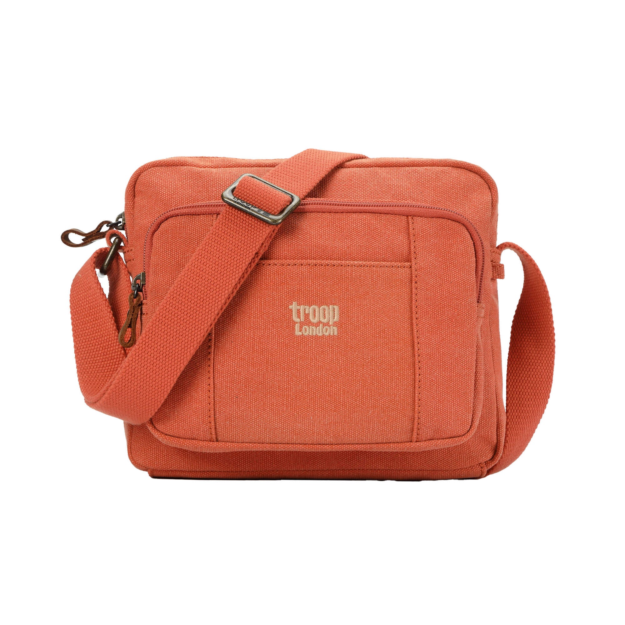 Classic 235 Zip Top Small Satchel - Orange
