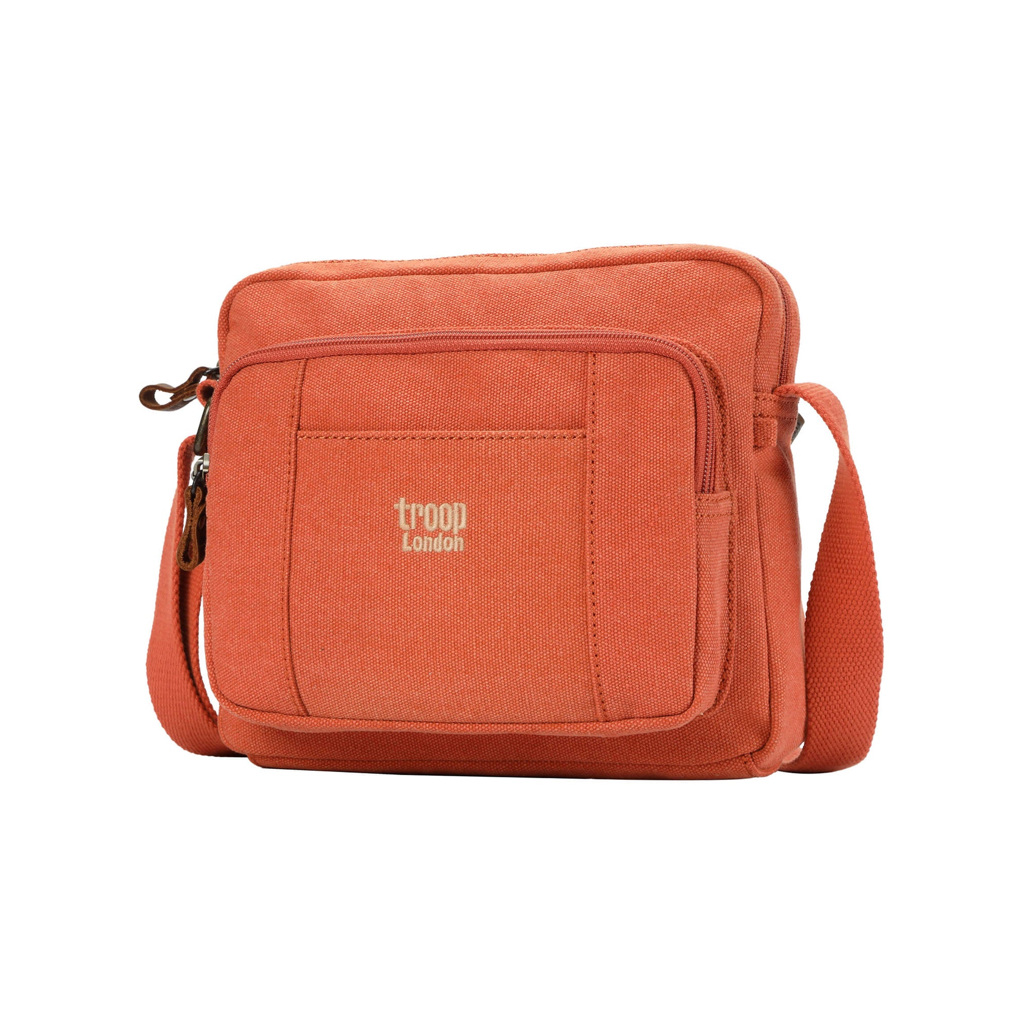 Classic 235 Zip Top Small Satchel - Orange