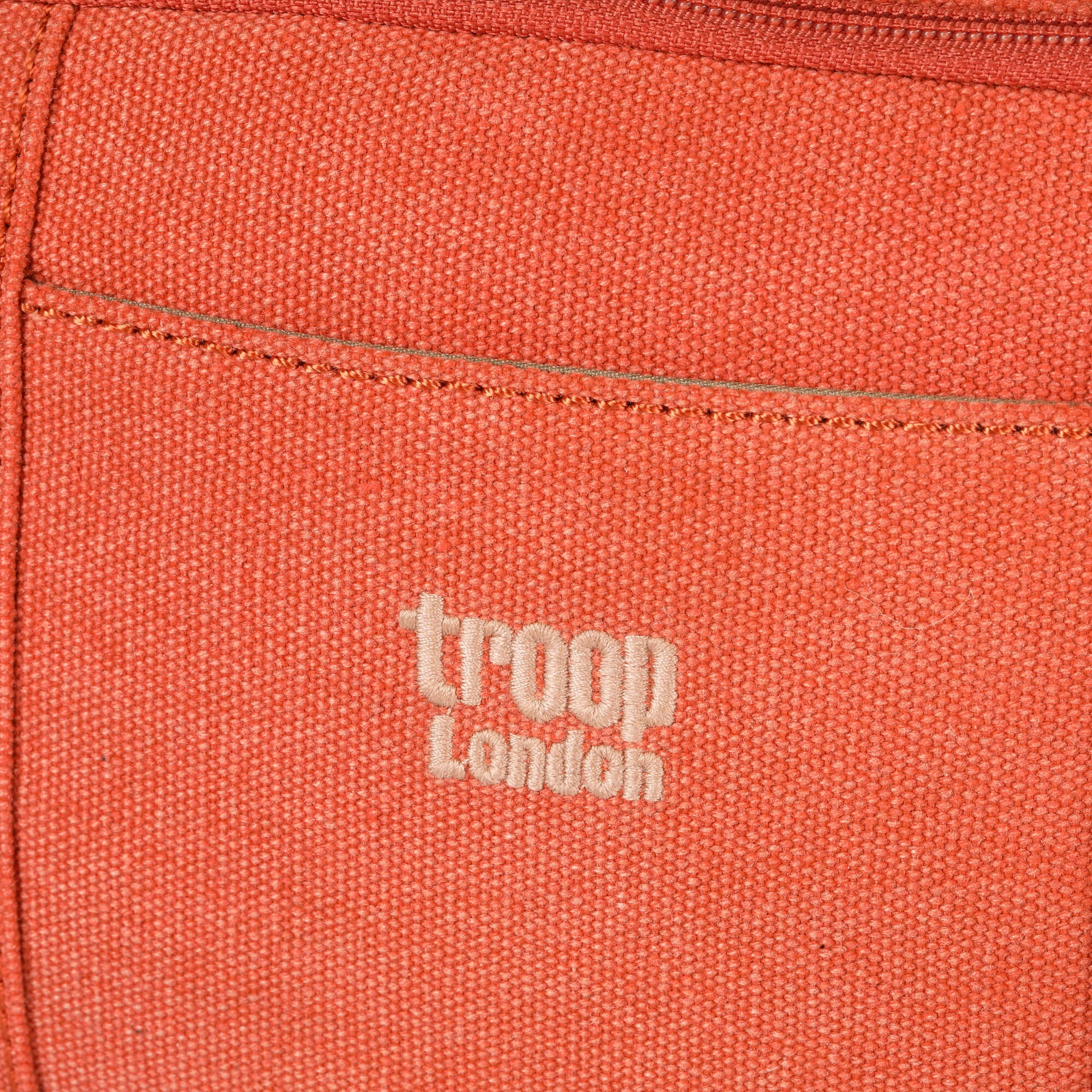 Classic 235 Zip Top Small Satchel - Orange