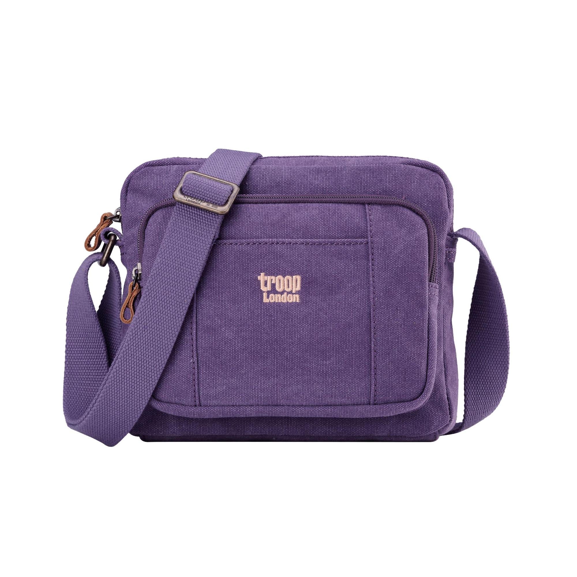 Classic 235 Zip Top Small Satchel - Purple