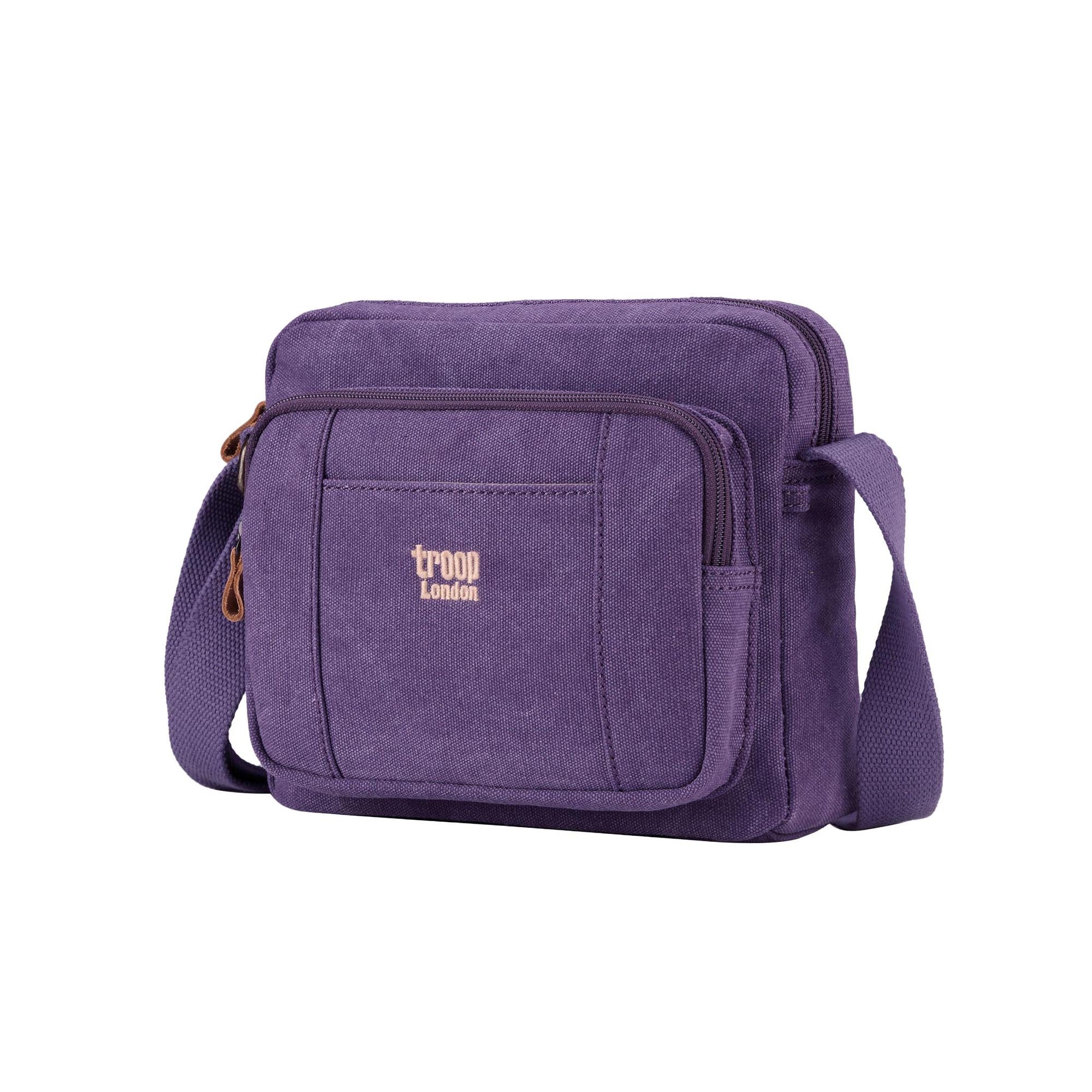 Classic 235 Zip Top Small Satchel - Purple