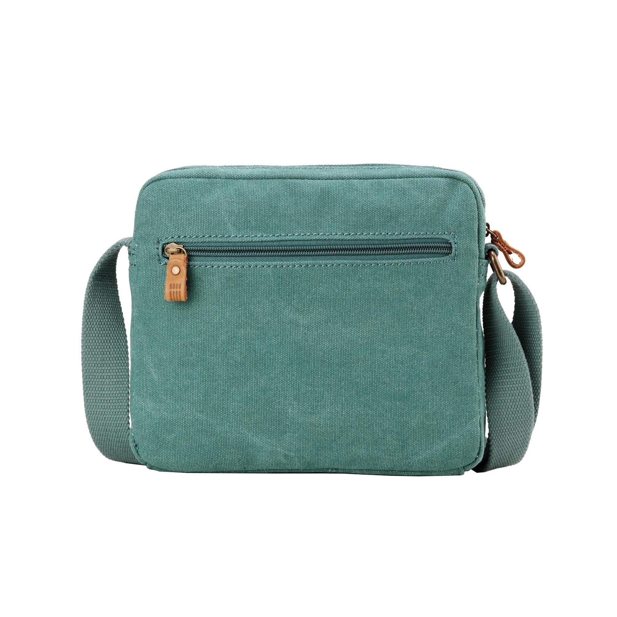 Classic 235 Zip Top Small Satchel - Turquoise