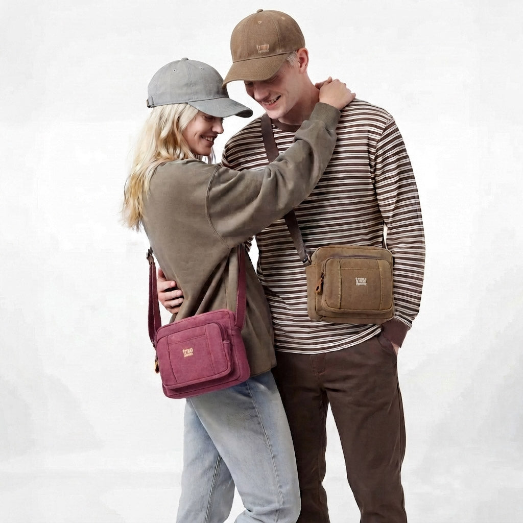 Classic 235 Zip Top Small Satchel - Orange