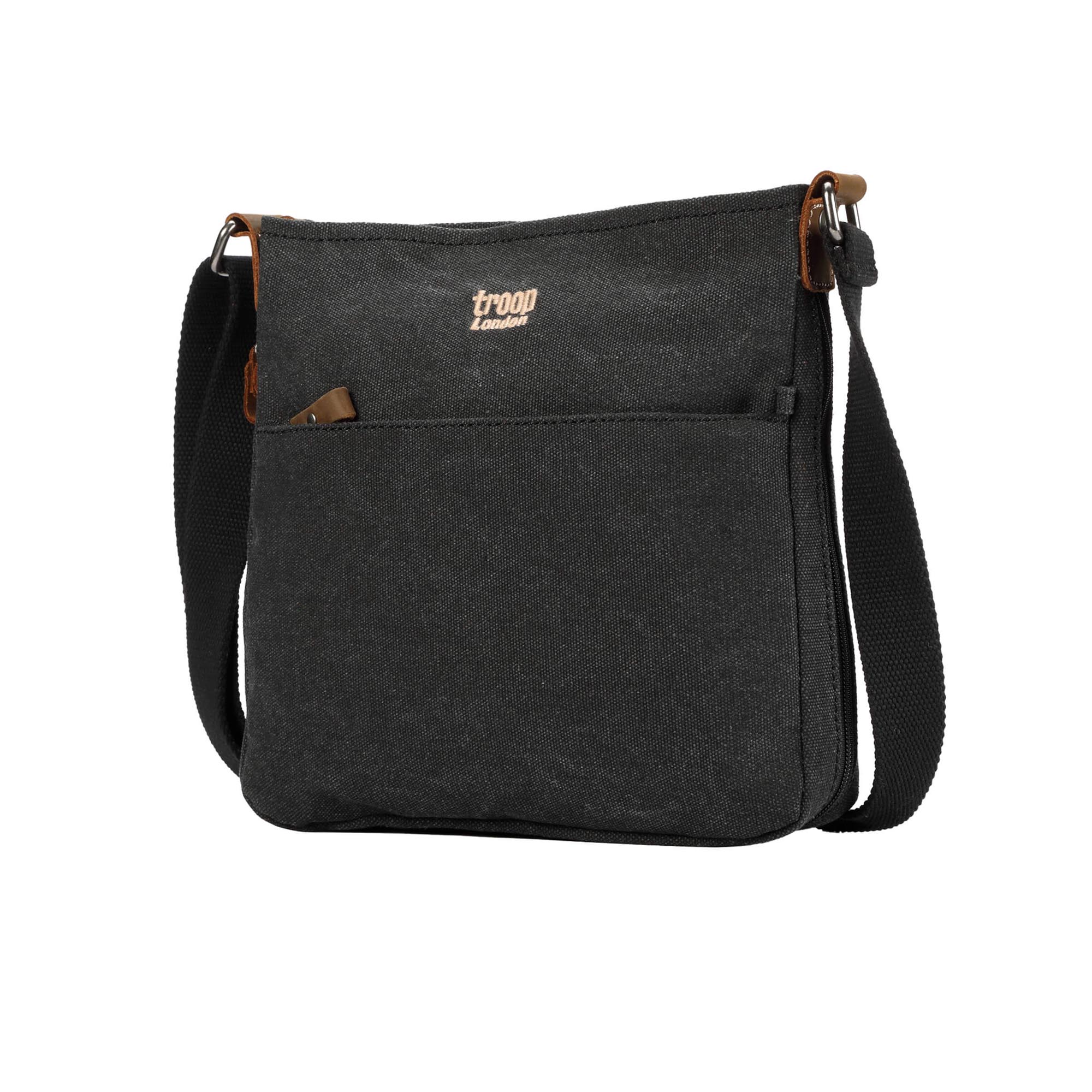 Classic 237 Small Zip Top Shoulder Bag - Black Wash