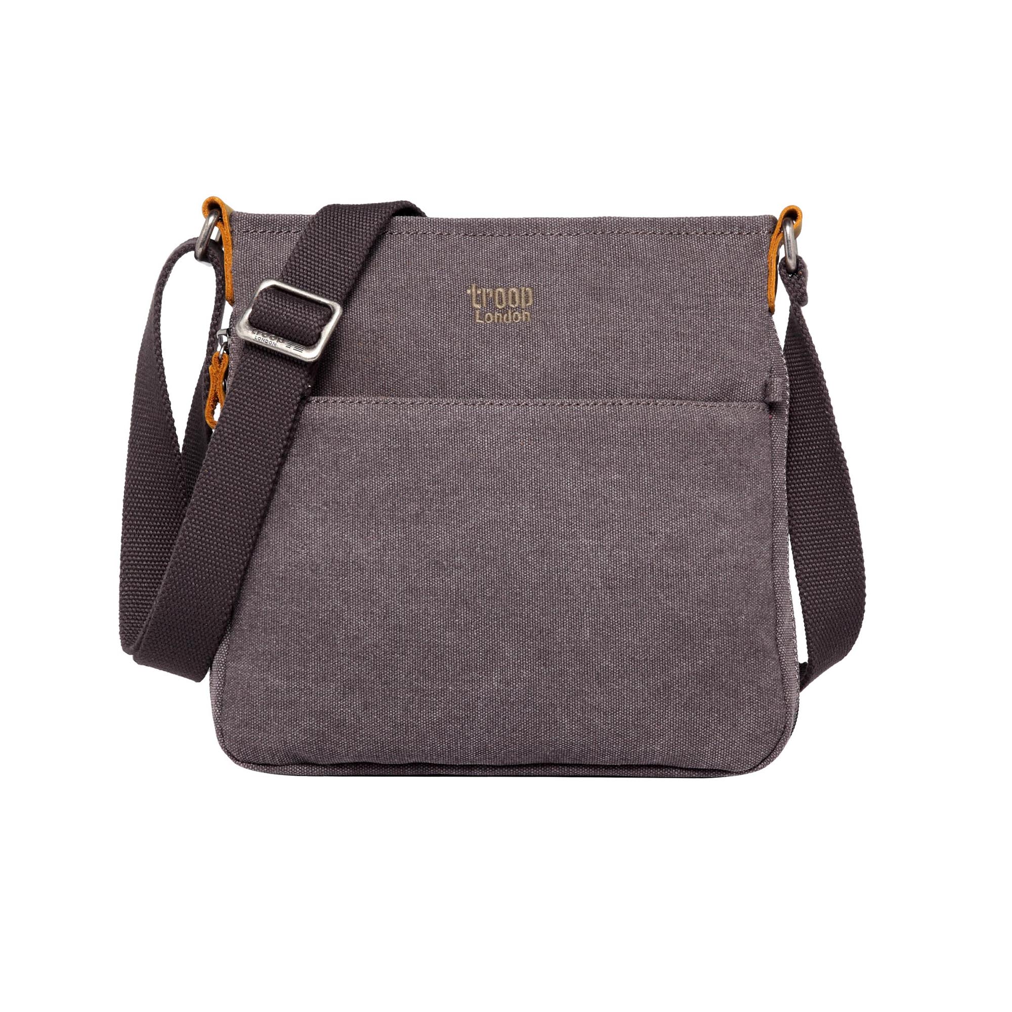 Classic 237 Small Zip Top Shoulder Bag - Charcoal