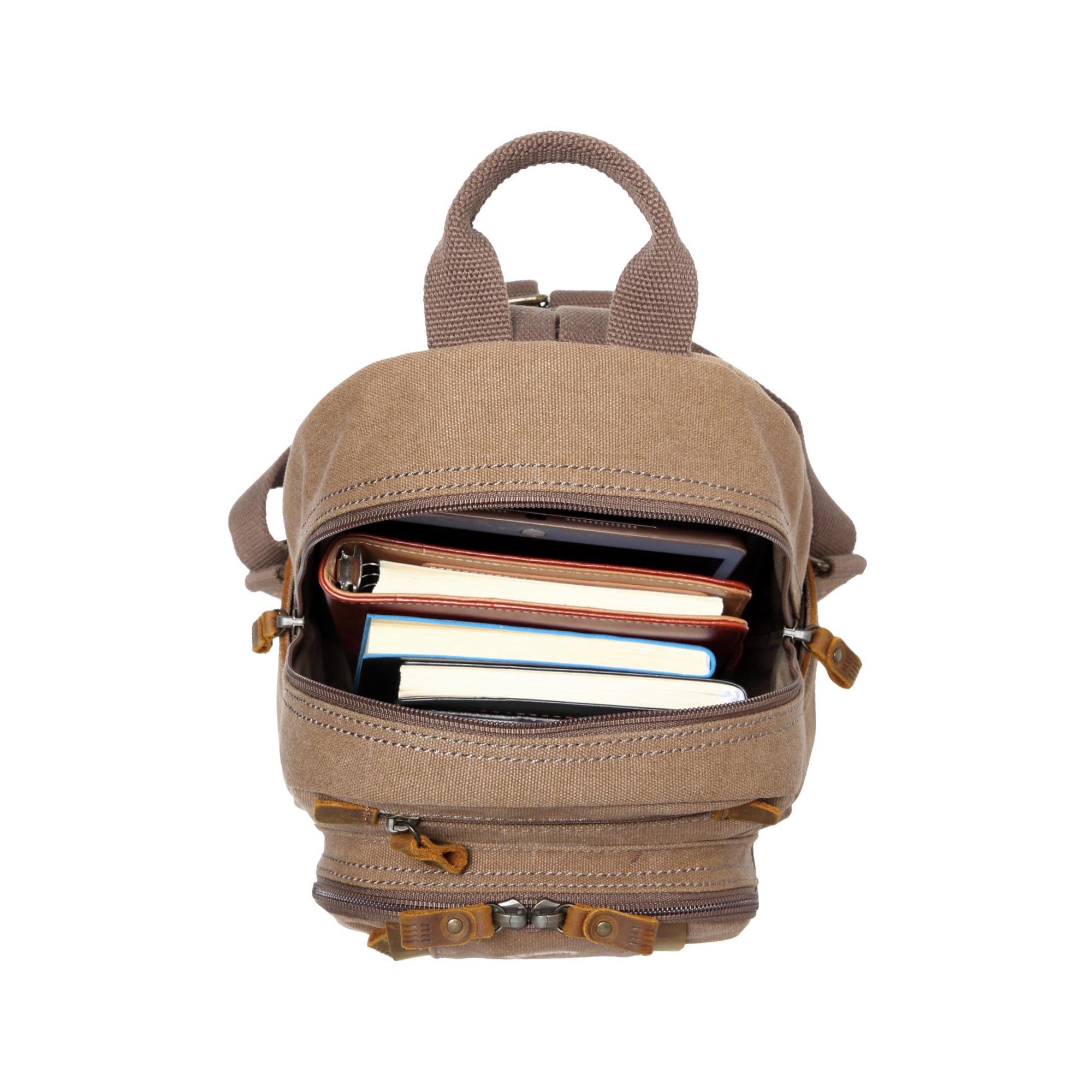 Classic 255 Small Backpack - Brown