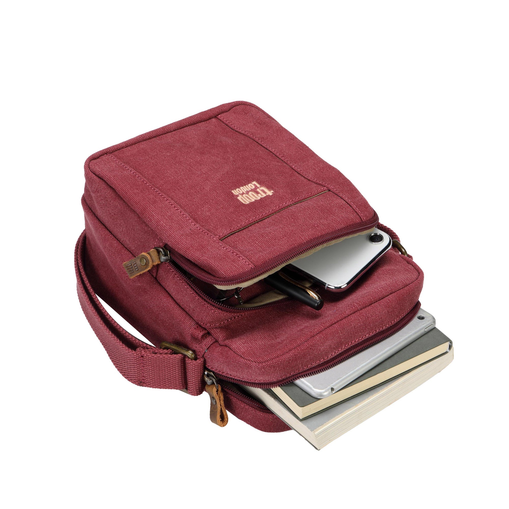 Classic 370 Small Zip Top Body Bag - Burgundy