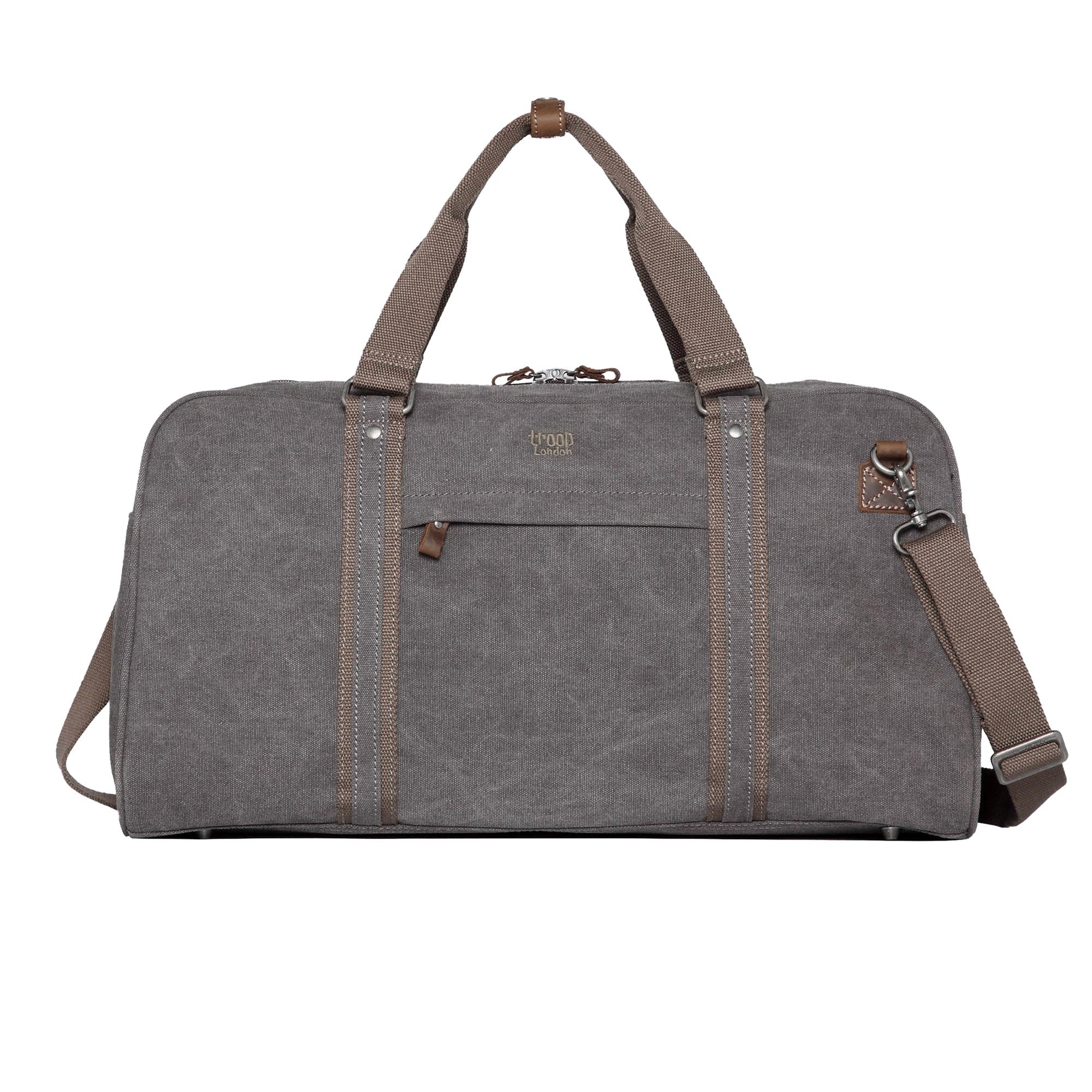 Explorer 389 Holdall - Charcoal w/Khaki Trim