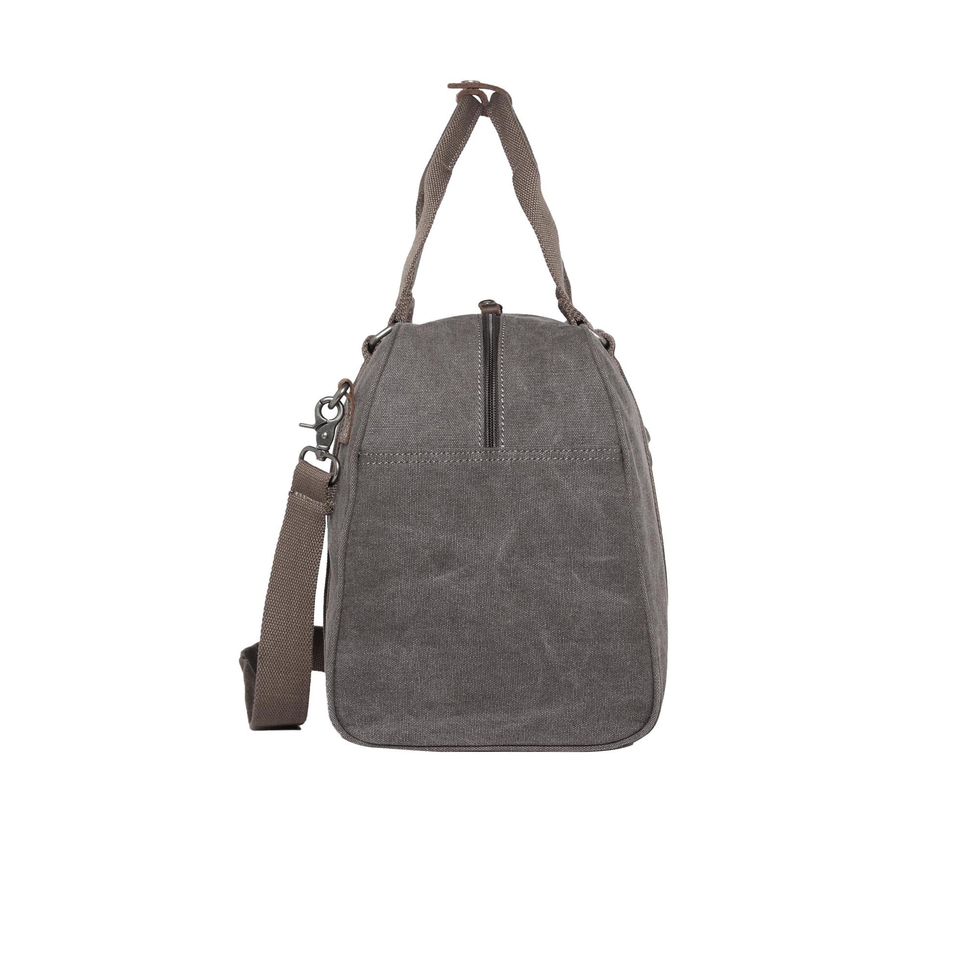 Explorer 389 Holdall - Charcoal w/Khaki Trim