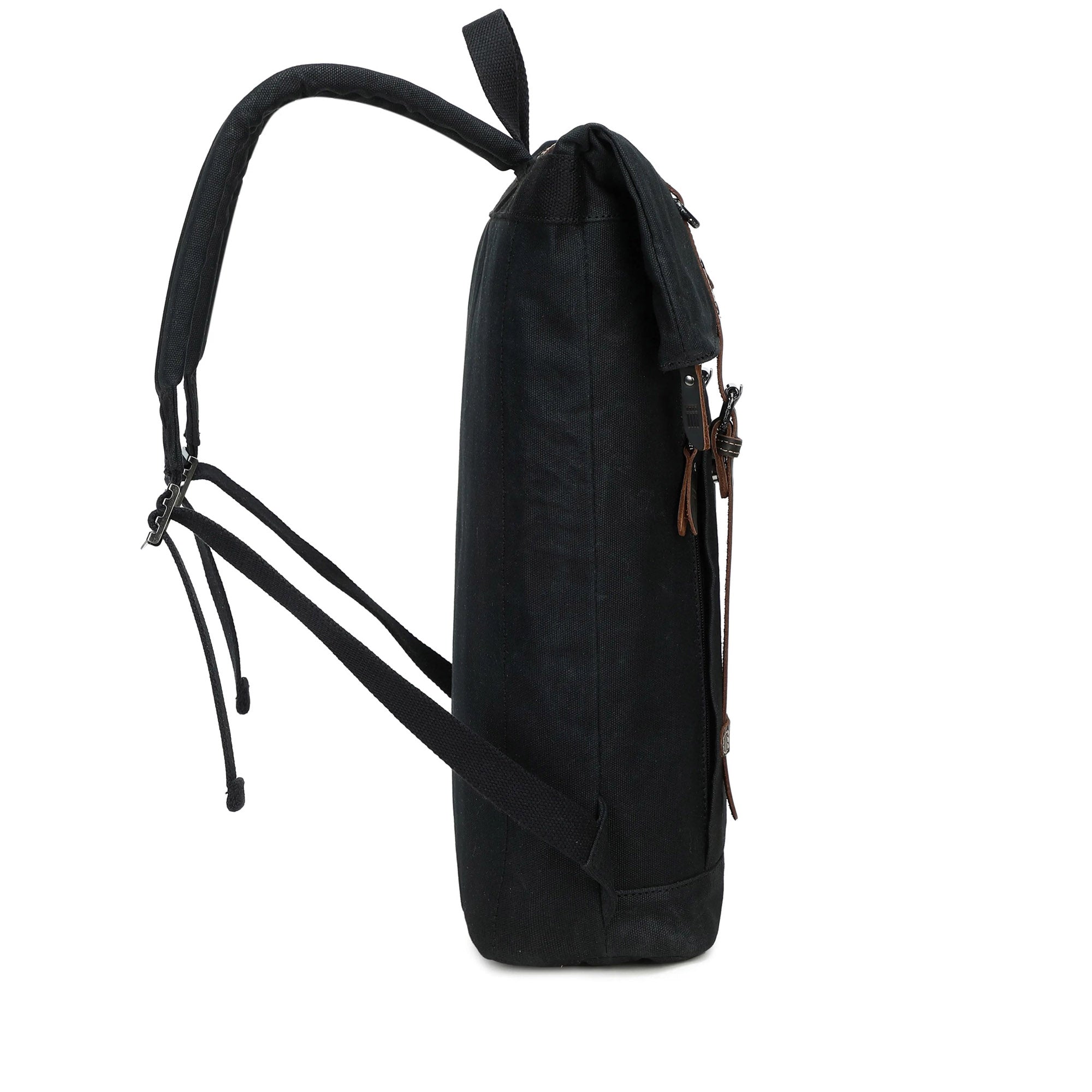 Edison 425 Waxed Canvas Backpack - Black