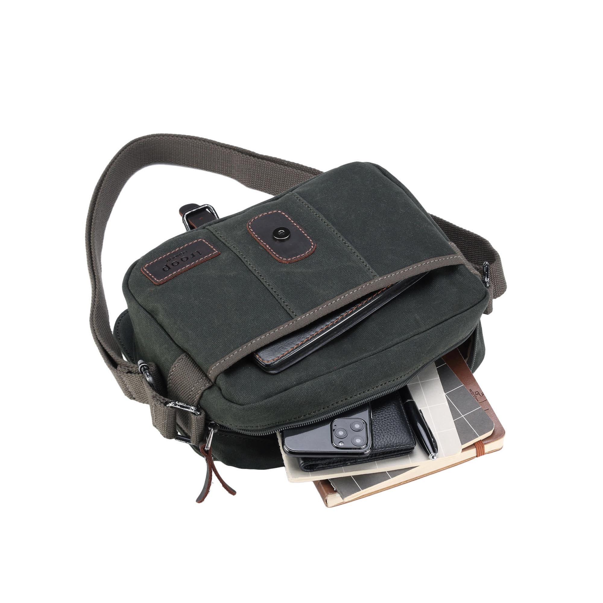 Nomad 440 Small Cross Body Bag - Dark Green