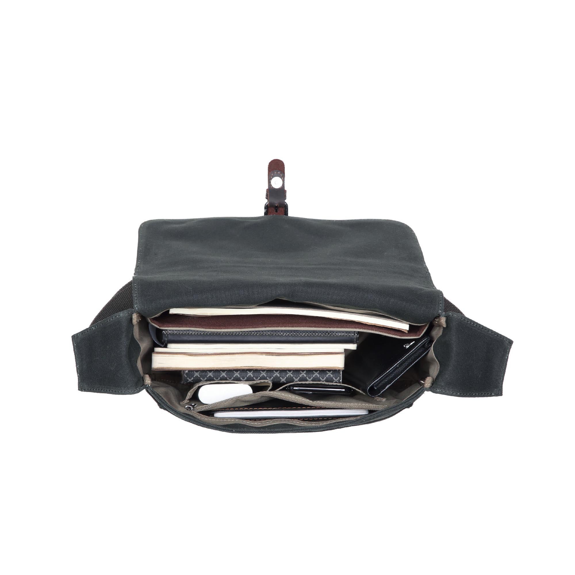 Nomad 443 Small Satchel - Dark Green