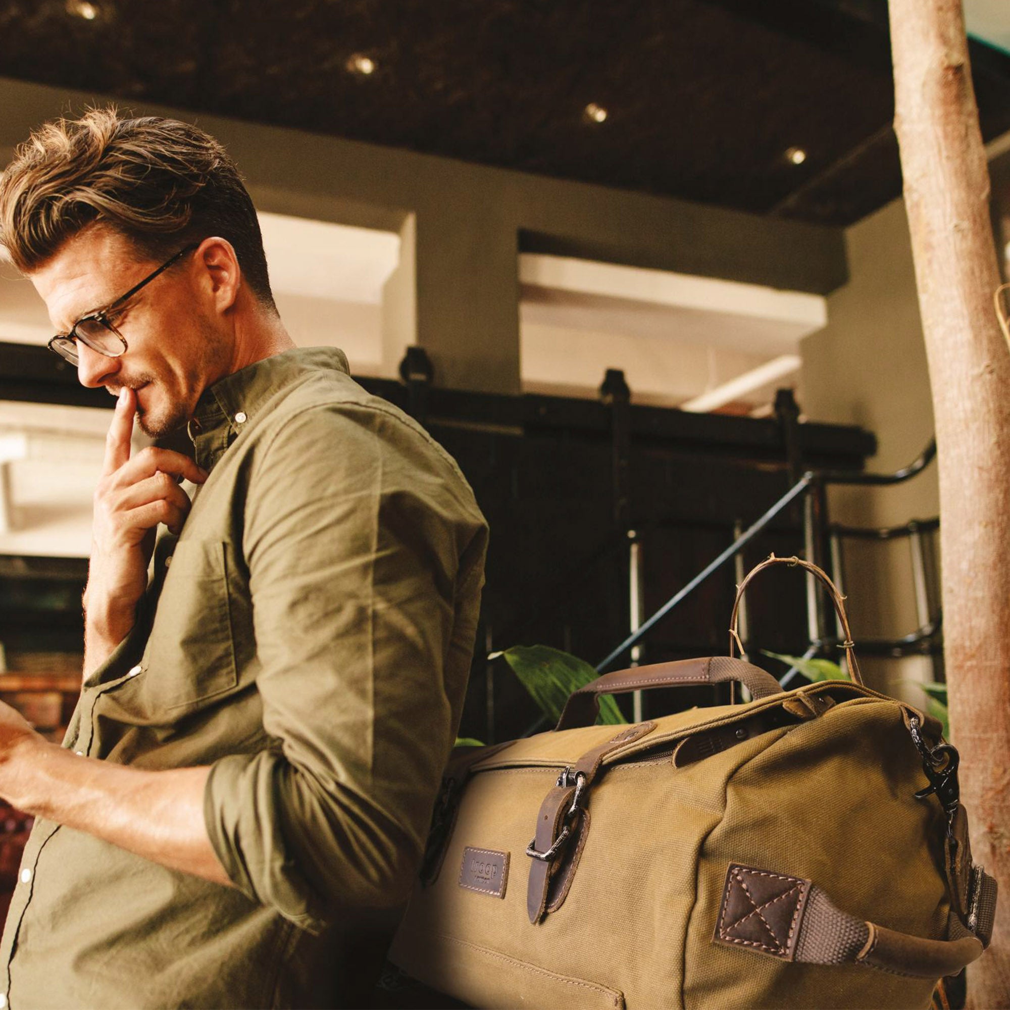Nomad 444 Holdall Backpack - Dark Green