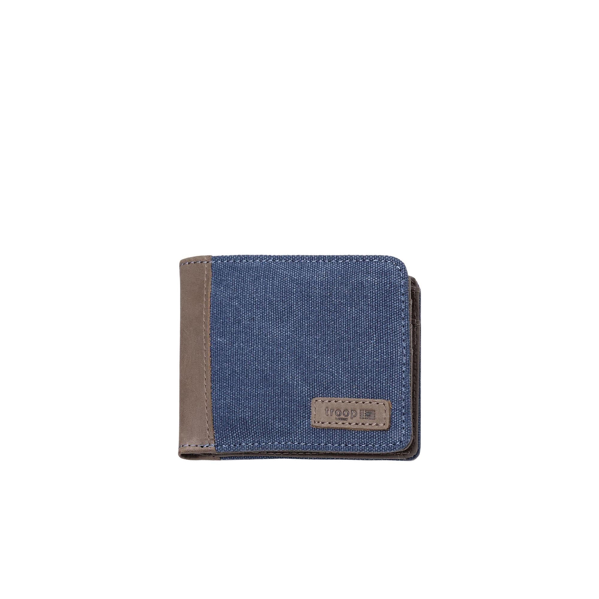 Idaho 500 Canvas Wallet – Blue