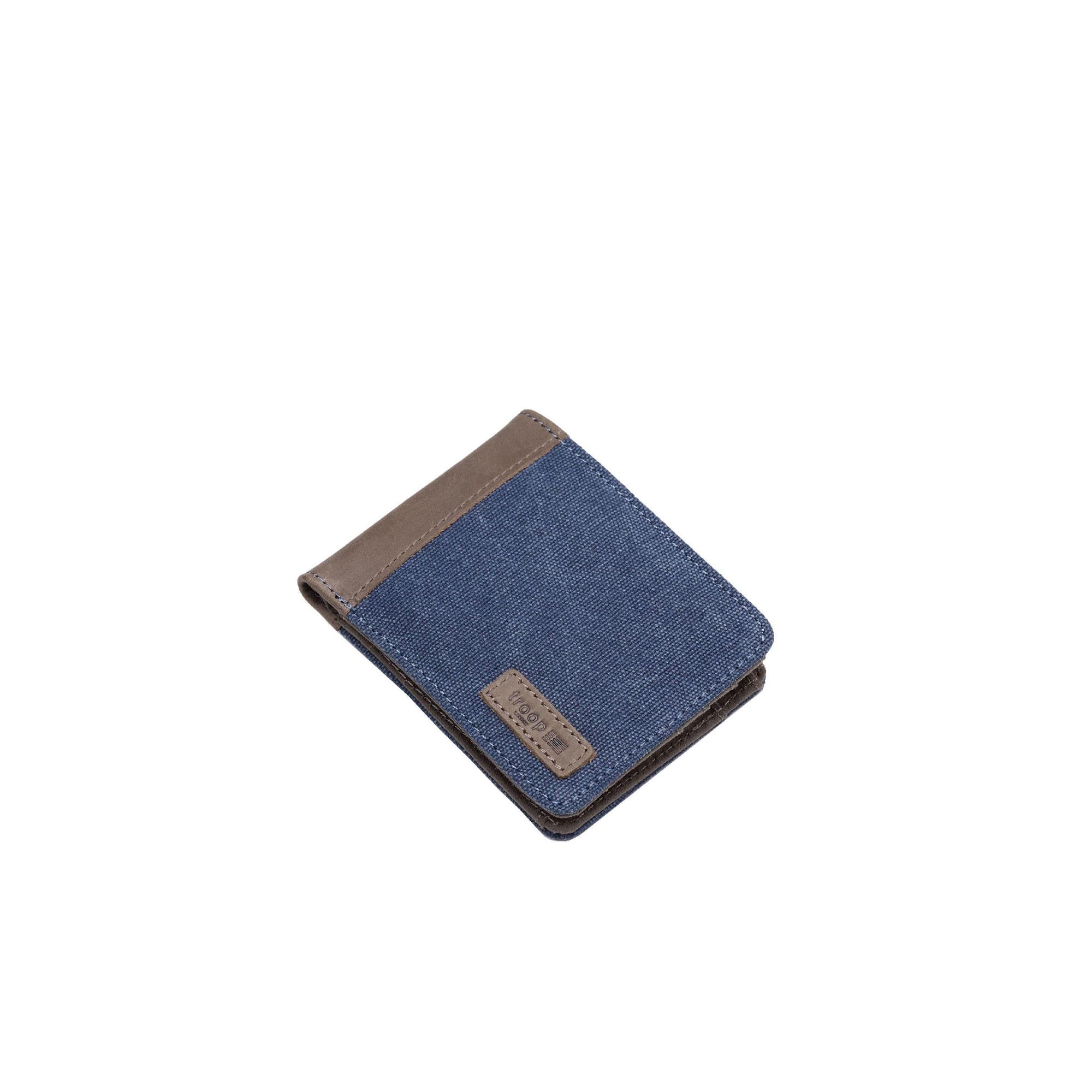 Idaho 500 Canvas Wallet – Blue