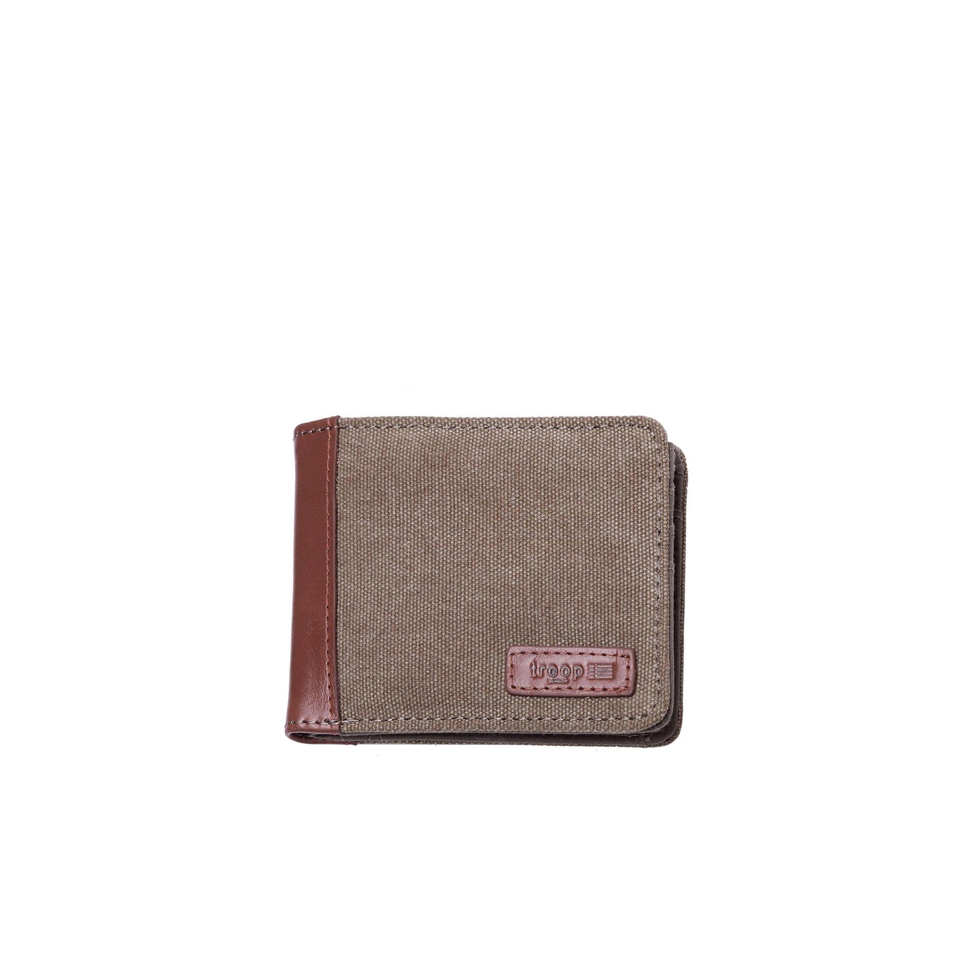 Idaho 500 Canvas Wallet – Brown